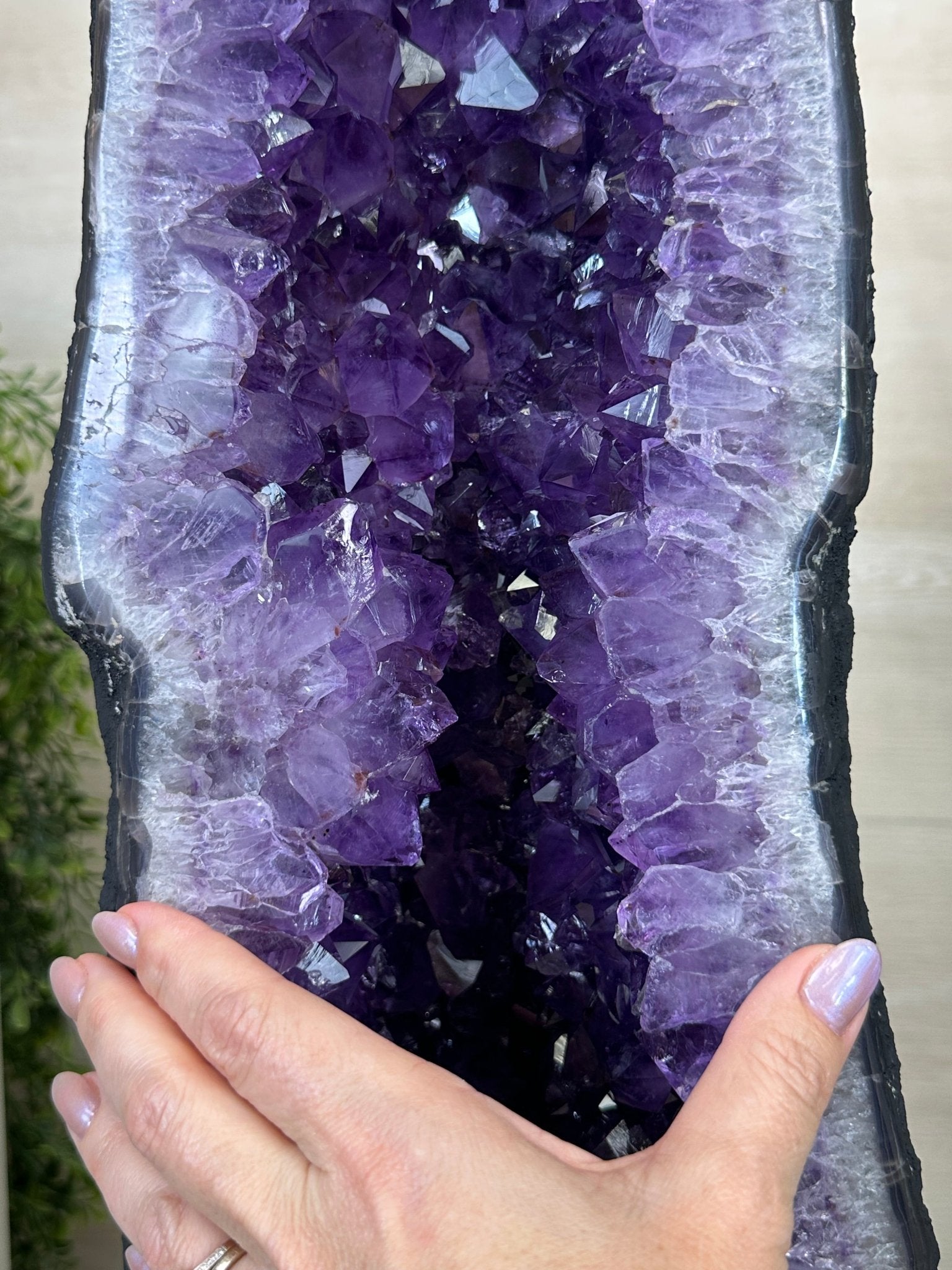 Super Quality Brazilian Amethyst Cathedral, 161 lbs & 3 Feet 7.5 Inches Tall #5601 - 1482 - Brazil GemsBrazil GemsSuper Quality Brazilian Amethyst Cathedral, 161 lbs & 3 Feet 7.5 Inches Tall #5601 - 1482Cathedrals5601 - 1482