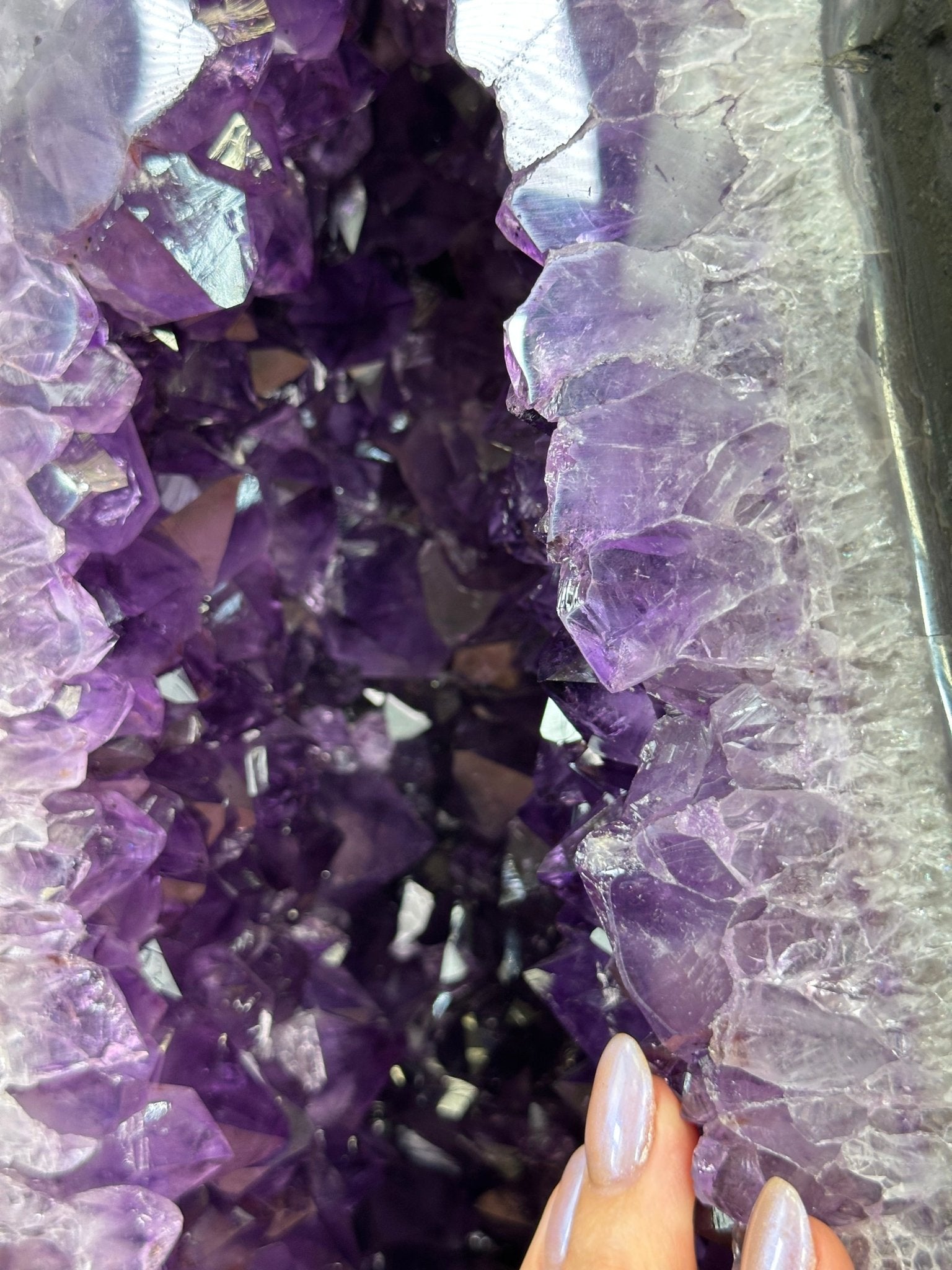 Super Quality Brazilian Amethyst Cathedral, 161 lbs & 3 Feet 7.5 Inches Tall #5601 - 1482 - Brazil GemsBrazil GemsSuper Quality Brazilian Amethyst Cathedral, 161 lbs & 3 Feet 7.5 Inches Tall #5601 - 1482Cathedrals5601 - 1482
