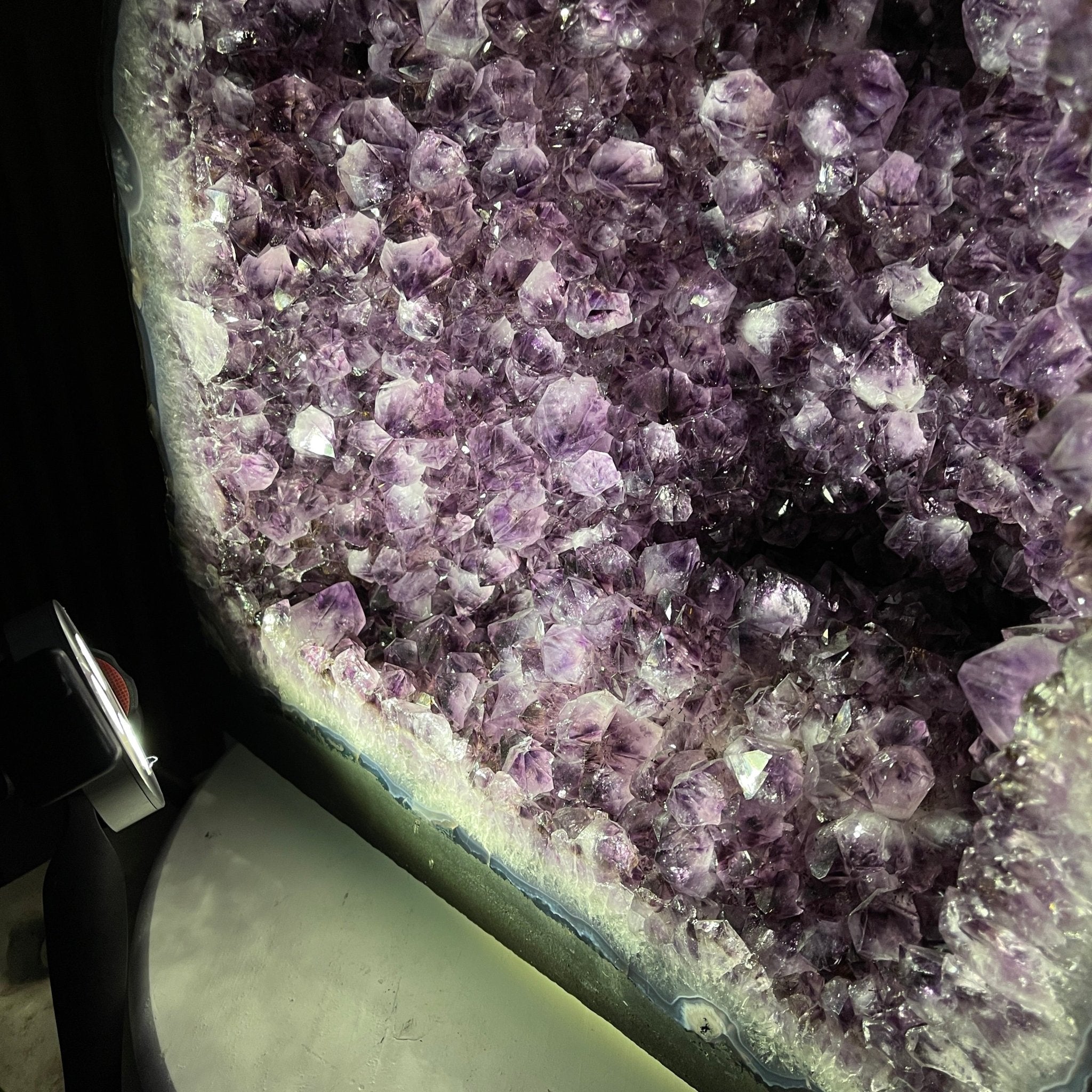 Super Quality Brazilian Amethyst Cathedral, 23” tall & 122.2 lbs #5601-0652 by Brazil Gems - Brazil GemsBrazil GemsSuper Quality Brazilian Amethyst Cathedral, 23” tall & 122.2 lbs #5601-0652 by Brazil GemsCathedrals5601-0652