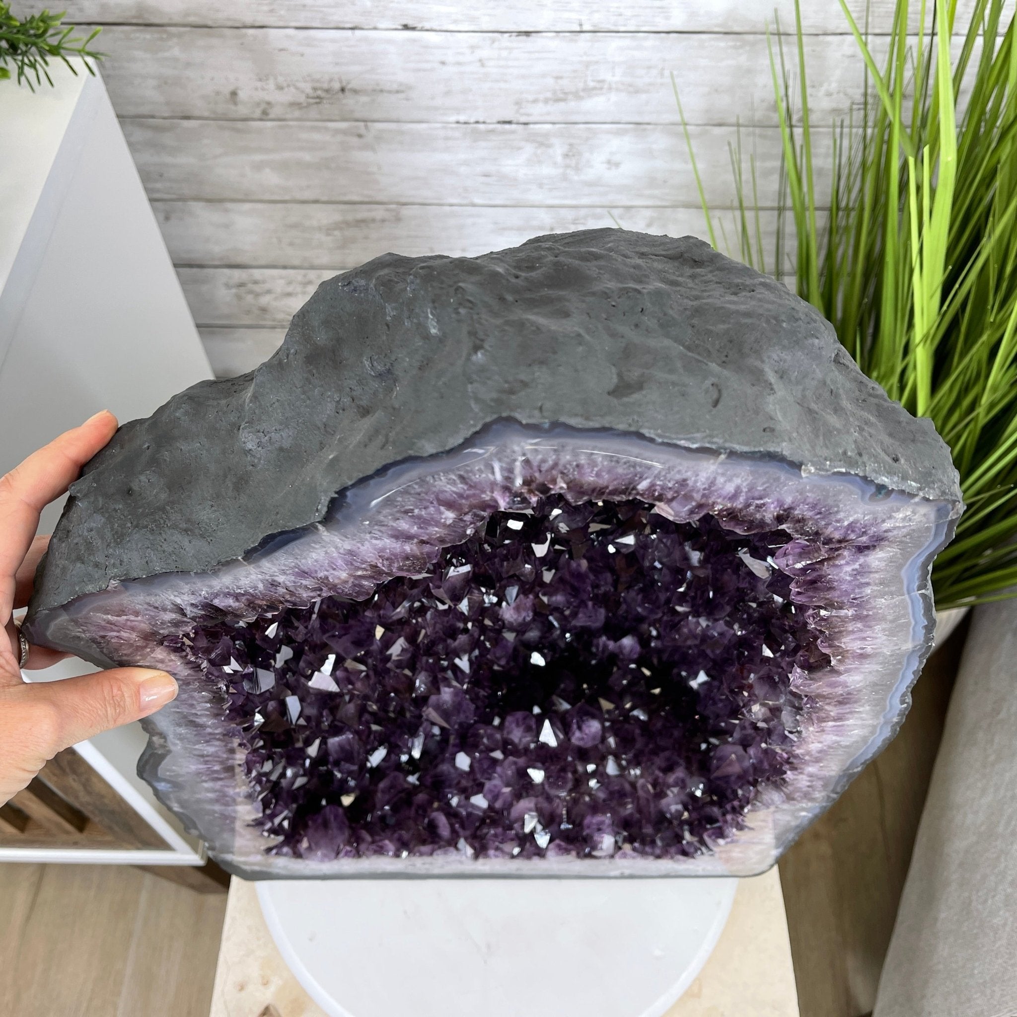 Super Quality Brazilian Amethyst Cathedral, 23” tall & 122.2 lbs #5601-0652 by Brazil Gems - Brazil GemsBrazil GemsSuper Quality Brazilian Amethyst Cathedral, 23” tall & 122.2 lbs #5601-0652 by Brazil GemsCathedrals5601-0652