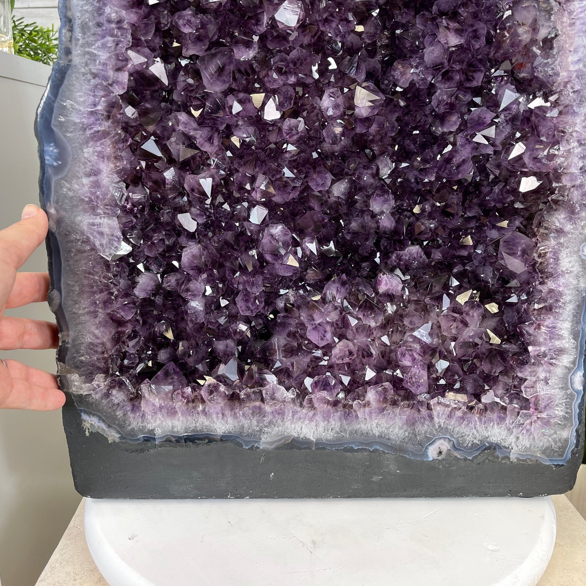 Super Quality Brazilian Amethyst Cathedral, 23” tall & 122.2 lbs #5601-0652 by Brazil Gems - Brazil GemsBrazil GemsSuper Quality Brazilian Amethyst Cathedral, 23” tall & 122.2 lbs #5601-0652 by Brazil GemsCathedrals5601-0652