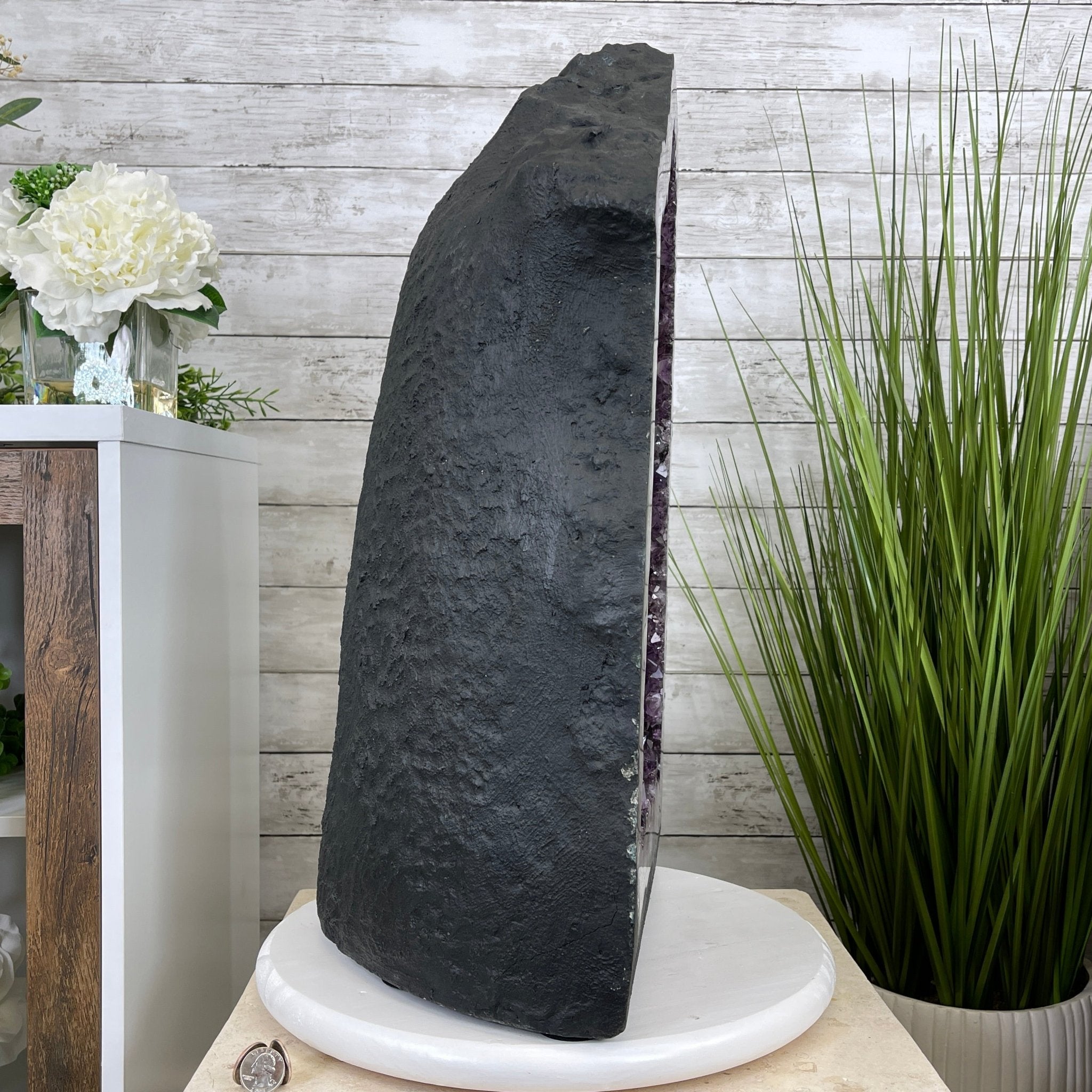 Super Quality Brazilian Amethyst Cathedral, 23” tall & 122.2 lbs #5601-0652 by Brazil Gems - Brazil GemsBrazil GemsSuper Quality Brazilian Amethyst Cathedral, 23” tall & 122.2 lbs #5601-0652 by Brazil GemsCathedrals5601-0652