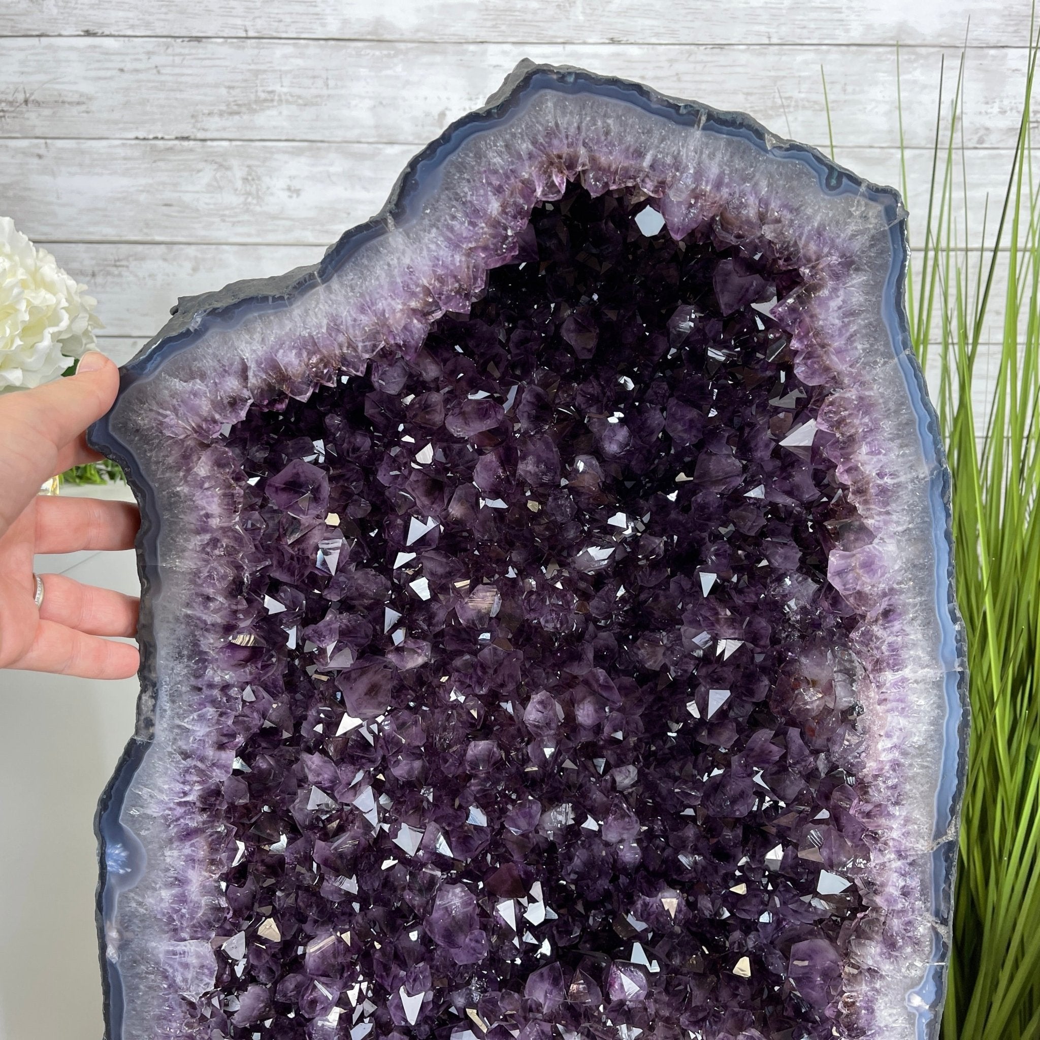 Super Quality Brazilian Amethyst Cathedral, 23” tall & 122.2 lbs #5601-0652 by Brazil Gems - Brazil GemsBrazil GemsSuper Quality Brazilian Amethyst Cathedral, 23” tall & 122.2 lbs #5601-0652 by Brazil GemsCathedrals5601-0652