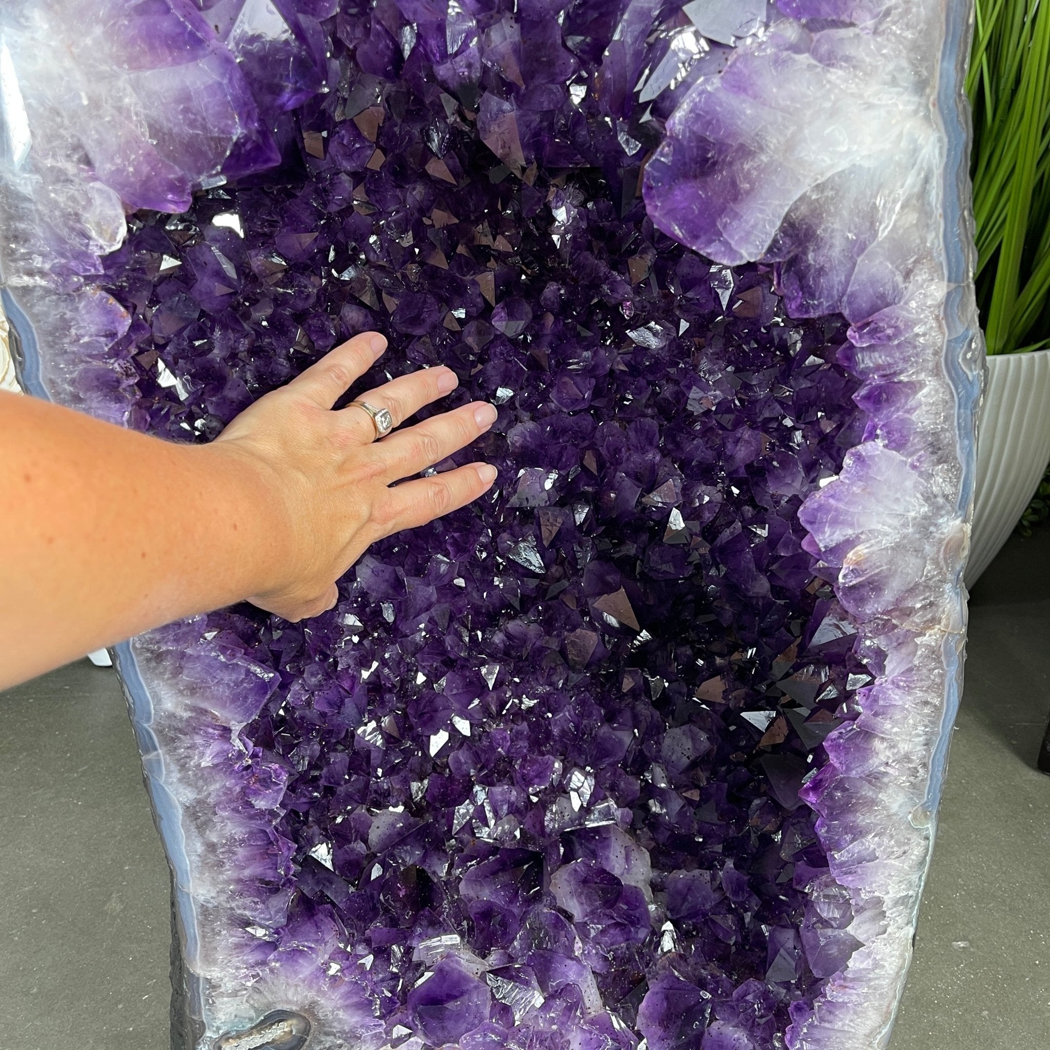 Super Quality Brazilian Amethyst Cathedral, 29” tall & 185.2 lbs #5601-0532 by Brazil Gems - Brazil GemsBrazil GemsSuper Quality Brazilian Amethyst Cathedral, 29” tall & 185.2 lbs #5601-0532 by Brazil GemsCathedrals5601-0532