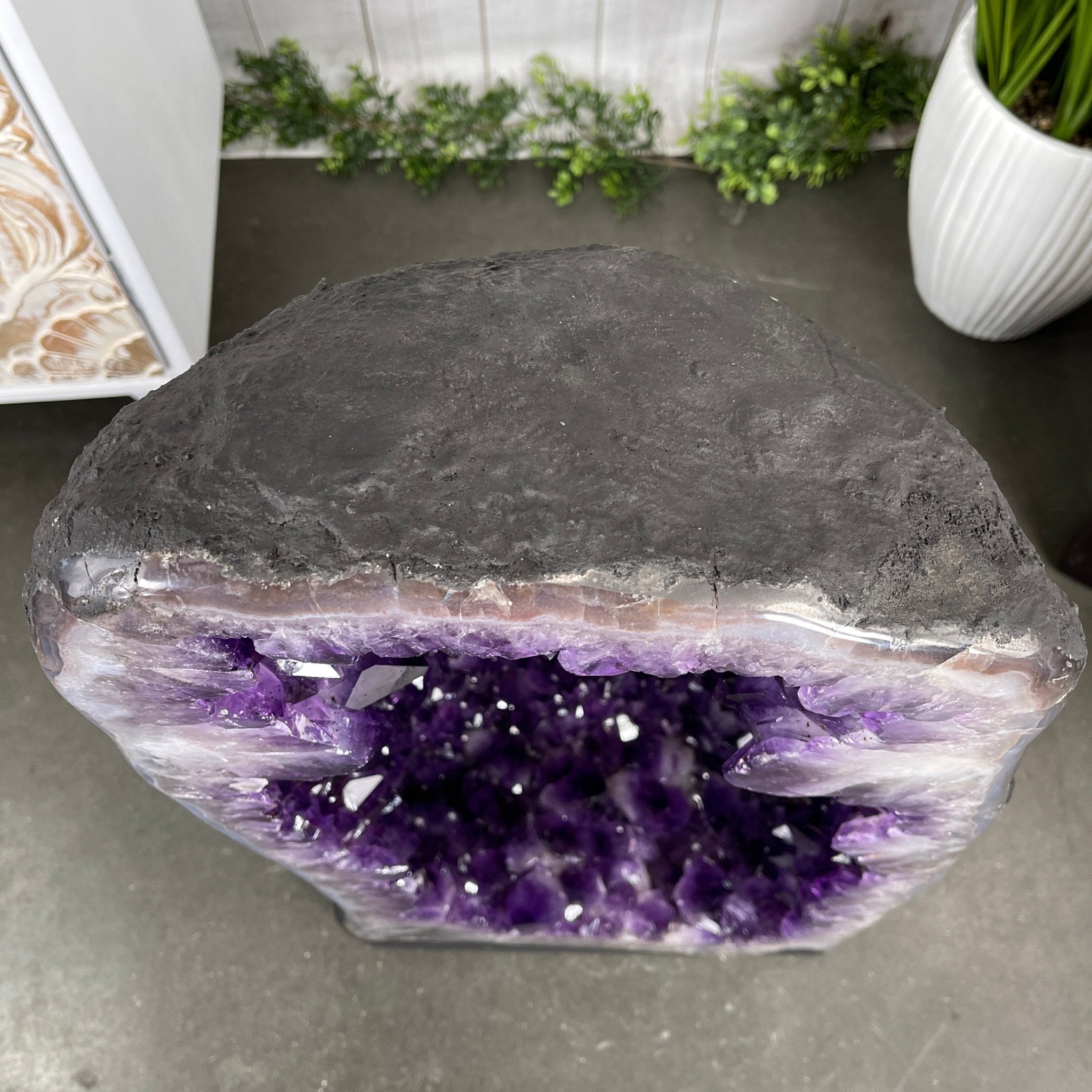 Super Quality Brazilian Amethyst Cathedral, 29” tall & 185.2 lbs #5601-0532 by Brazil Gems - Brazil GemsBrazil GemsSuper Quality Brazilian Amethyst Cathedral, 29” tall & 185.2 lbs #5601-0532 by Brazil GemsCathedrals5601-0532