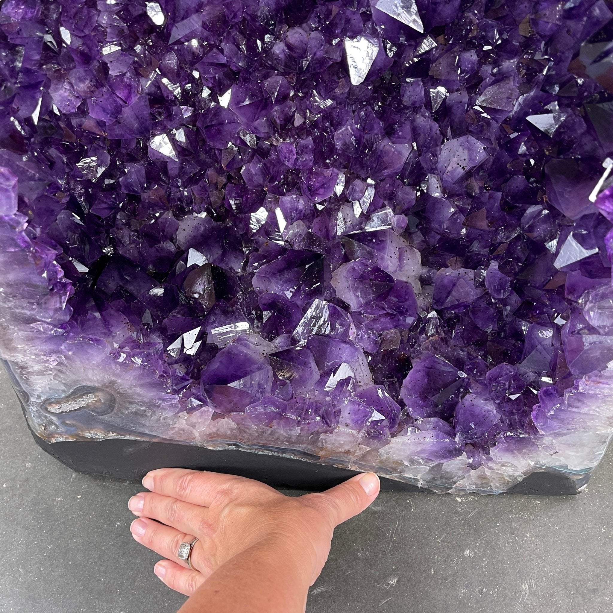 Super Quality Brazilian Amethyst Cathedral, 29” tall & 185.2 lbs #5601-0532 by Brazil Gems - Brazil GemsBrazil GemsSuper Quality Brazilian Amethyst Cathedral, 29” tall & 185.2 lbs #5601-0532 by Brazil GemsCathedrals5601-0532