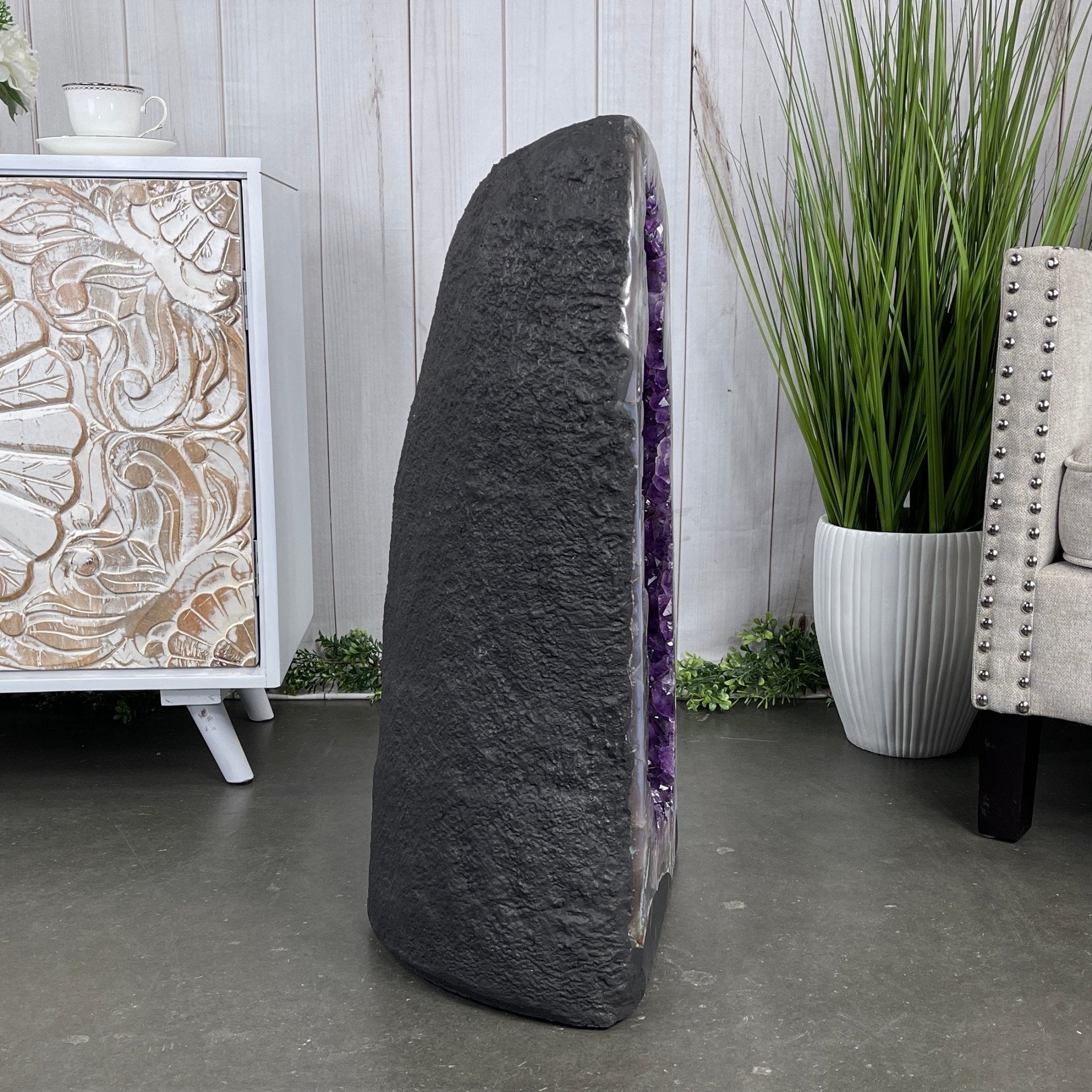 Super Quality Brazilian Amethyst Cathedral, 29” tall & 185.2 lbs #5601-0532 by Brazil Gems - Brazil GemsBrazil GemsSuper Quality Brazilian Amethyst Cathedral, 29” tall & 185.2 lbs #5601-0532 by Brazil GemsCathedrals5601-0532