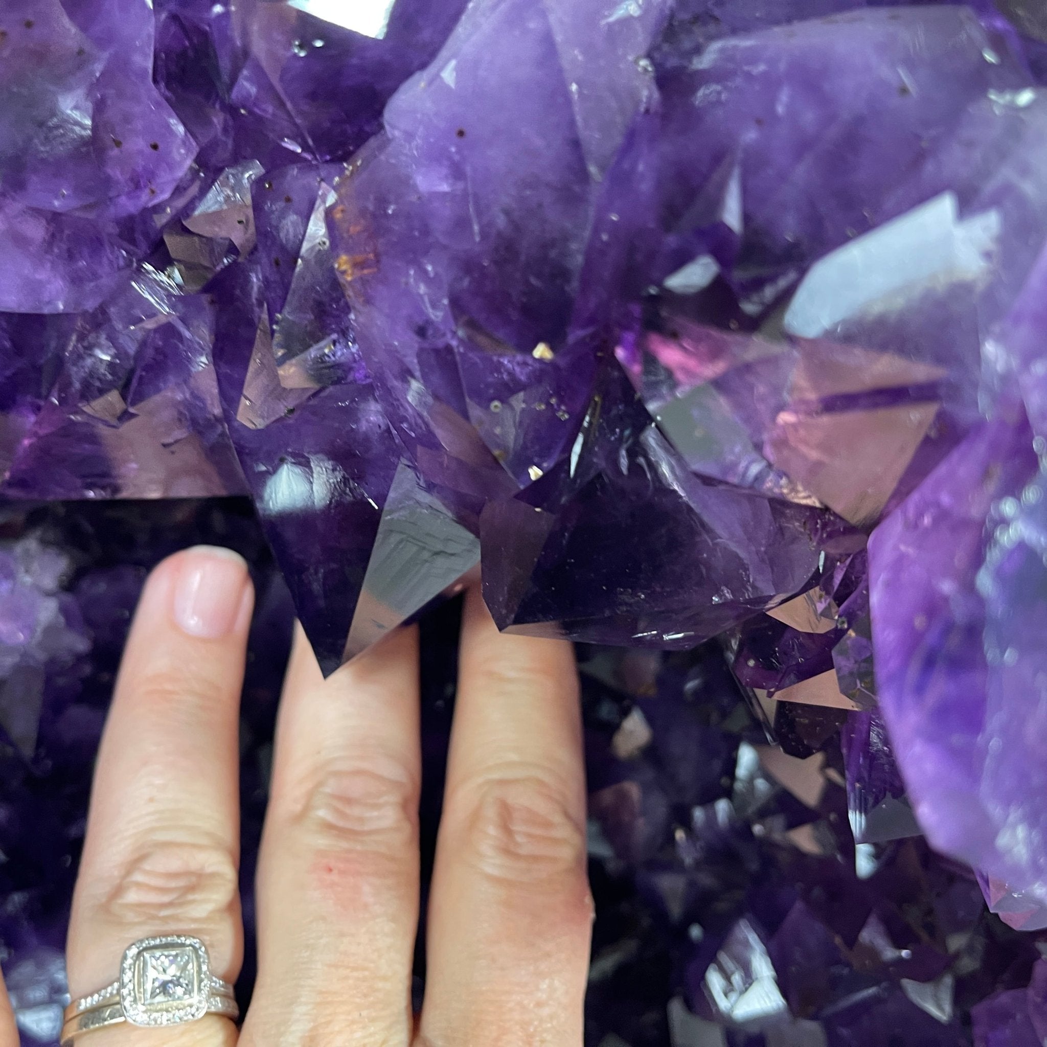 Super Quality Brazilian Amethyst Cathedral, 29” tall & 185.2 lbs #5601-0532 by Brazil Gems - Brazil GemsBrazil GemsSuper Quality Brazilian Amethyst Cathedral, 29” tall & 185.2 lbs #5601-0532 by Brazil GemsCathedrals5601-0532