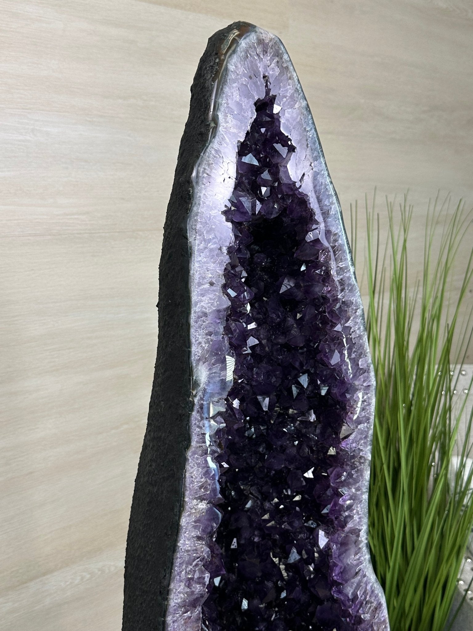 Super Quality Brazilian Amethyst Cathedral, 363.8 lbs & 4 Feet 10 Inches Tall #5601 - 1485 - Brazil GemsBrazil GemsSuper Quality Brazilian Amethyst Cathedral, 363.8 lbs & 4 Feet 10 Inches Tall #5601 - 1485Cathedrals5601 - 1485