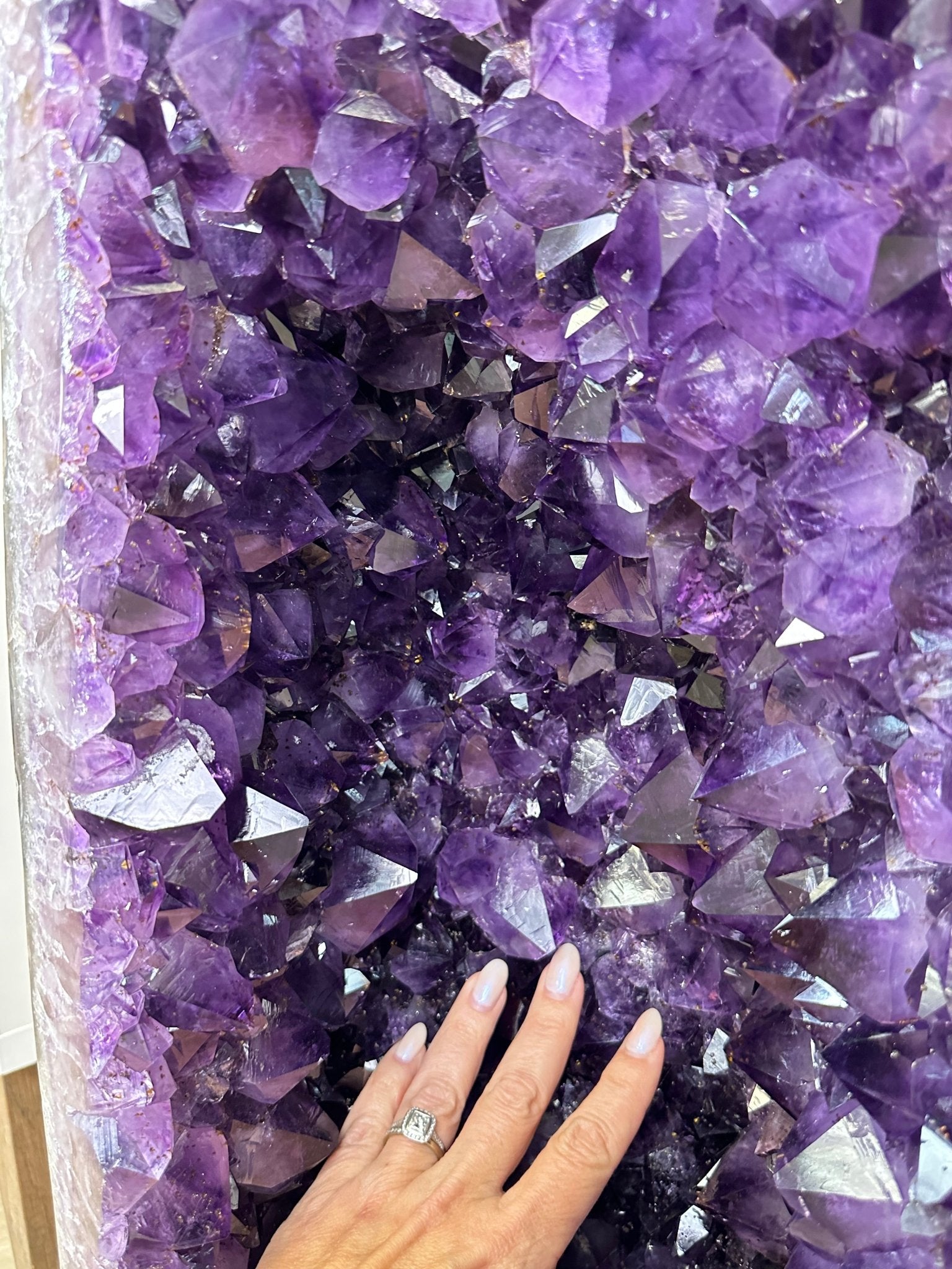 Super Quality Brazilian Amethyst Cathedral, 363.8 lbs & 4 Feet 10 Inches Tall #5601 - 1485 - Brazil GemsBrazil GemsSuper Quality Brazilian Amethyst Cathedral, 363.8 lbs & 4 Feet 10 Inches Tall #5601 - 1485Cathedrals5601 - 1485