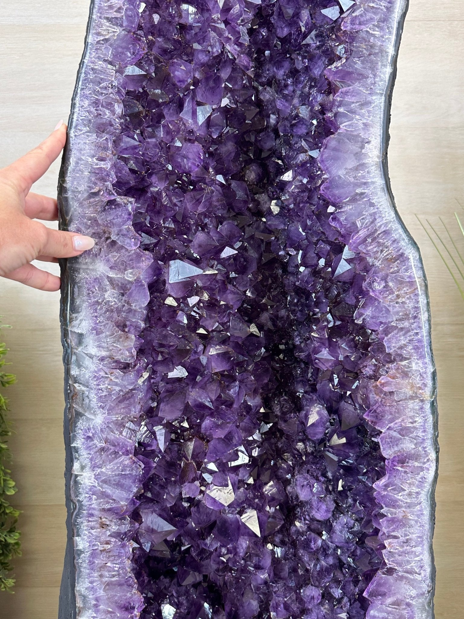 Super Quality Brazilian Amethyst Cathedral, 363.8 lbs & 4 Feet 10 Inches Tall #5601 - 1485 - Brazil GemsBrazil GemsSuper Quality Brazilian Amethyst Cathedral, 363.8 lbs & 4 Feet 10 Inches Tall #5601 - 1485Cathedrals5601 - 1485