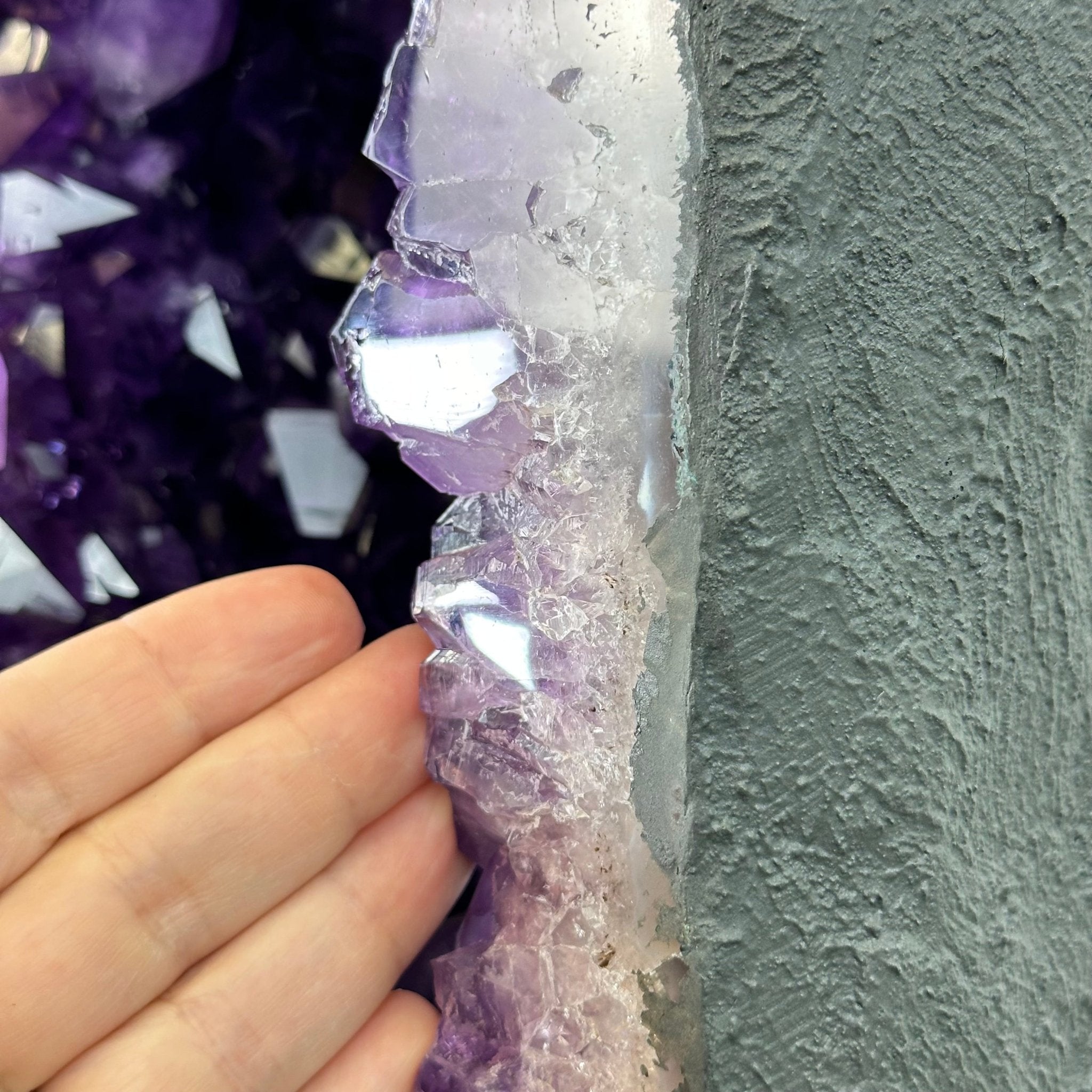 Super Quality Brazilian Amethyst Cathedral, 388 lbs & 72" Tall #5601-1341 - Brazil GemsBrazil GemsSuper Quality Brazilian Amethyst Cathedral, 388 lbs & 72" Tall #5601-1341Cathedrals5601-1341