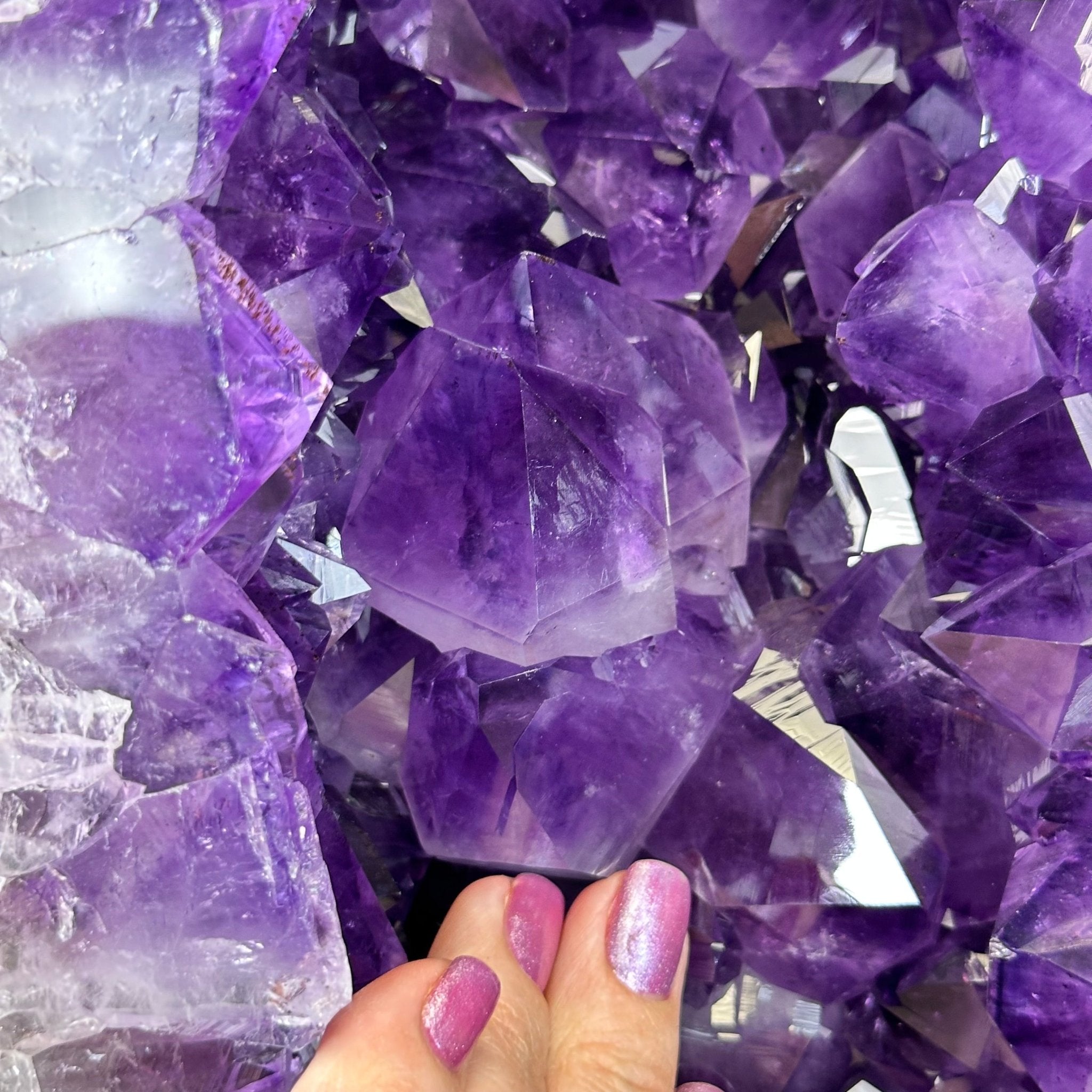 Super Quality Brazilian Amethyst Cathedral, 388 lbs & 72" Tall #5601-1341 - Brazil GemsBrazil GemsSuper Quality Brazilian Amethyst Cathedral, 388 lbs & 72" Tall #5601-1341Cathedrals5601-1341