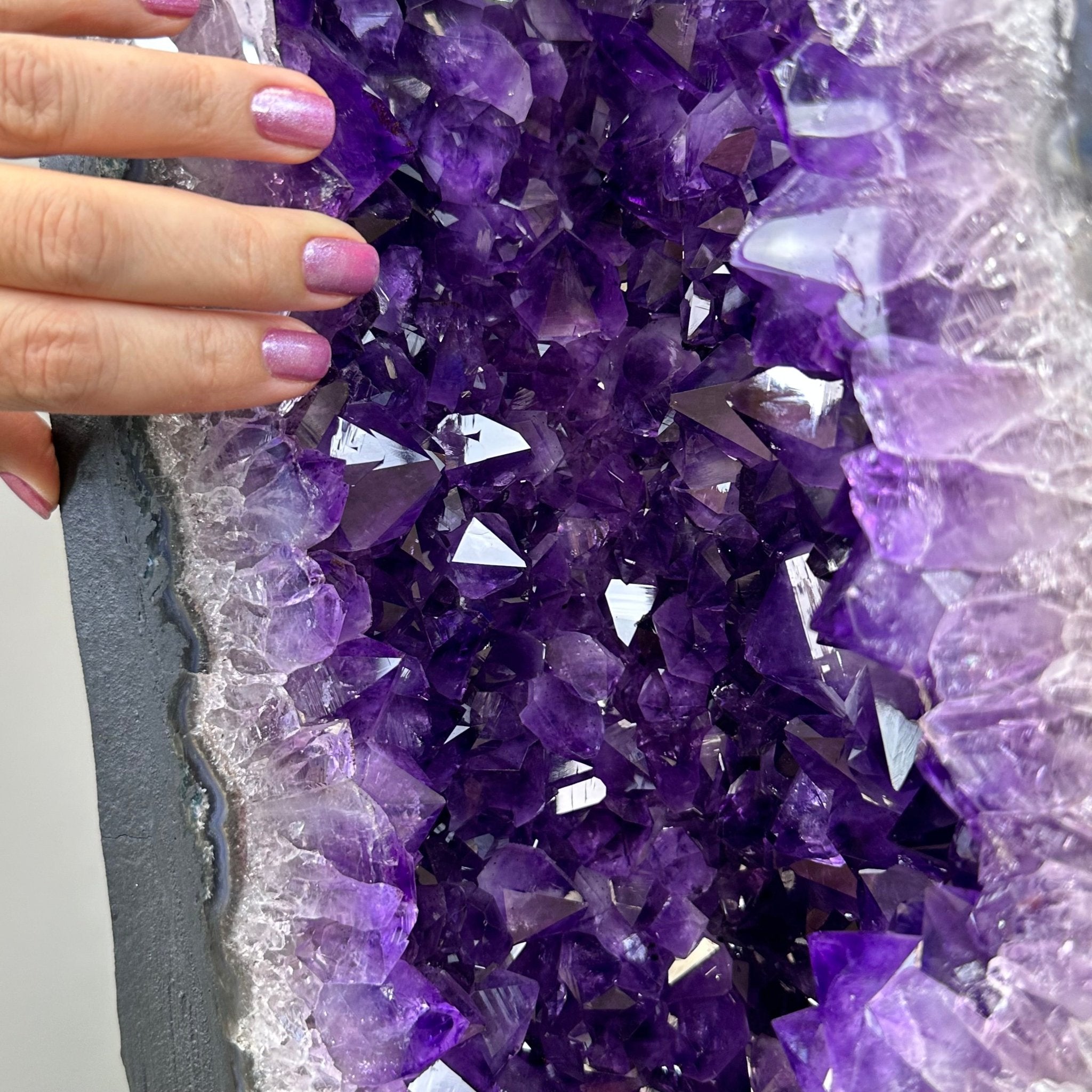 Super Quality Brazilian Amethyst Cathedral, 388 lbs & 72" Tall #5601-1341 - Brazil GemsBrazil GemsSuper Quality Brazilian Amethyst Cathedral, 388 lbs & 72" Tall #5601-1341Cathedrals5601-1341