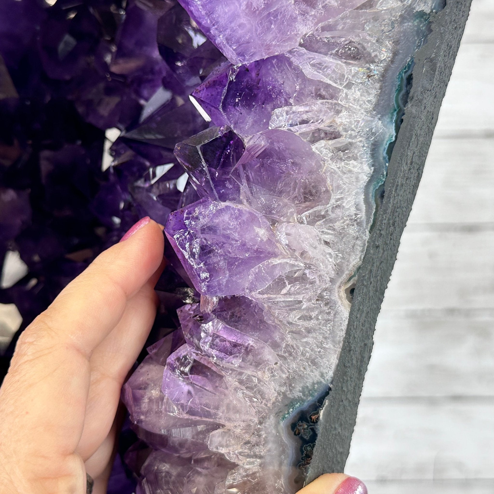 Super Quality Brazilian Amethyst Cathedral, 388 lbs & 72" Tall #5601-1341 - Brazil GemsBrazil GemsSuper Quality Brazilian Amethyst Cathedral, 388 lbs & 72" Tall #5601-1341Cathedrals5601-1341