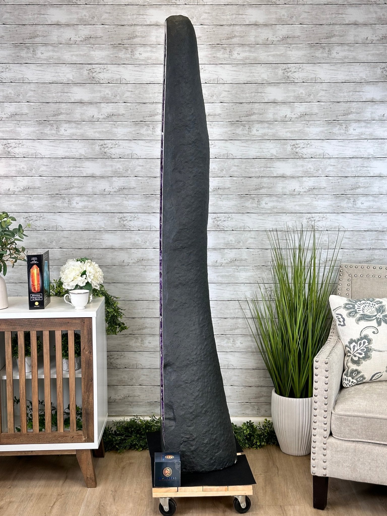 Super Quality Brazilian Amethyst Cathedral, 388 lbs & 72" Tall #5601-1341 - Brazil GemsBrazil GemsSuper Quality Brazilian Amethyst Cathedral, 388 lbs & 72" Tall #5601-1341Cathedrals5601-1341