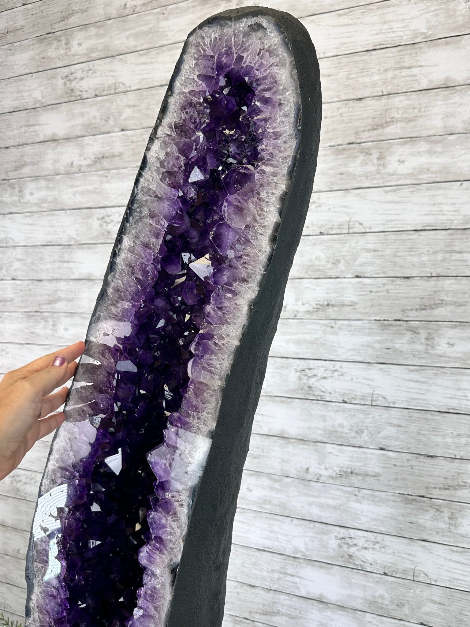 Super Quality Brazilian Amethyst Cathedral, 388 lbs & 72" Tall #5601-1341 - Brazil GemsBrazil GemsSuper Quality Brazilian Amethyst Cathedral, 388 lbs & 72" Tall #5601-1341Cathedrals5601-1341