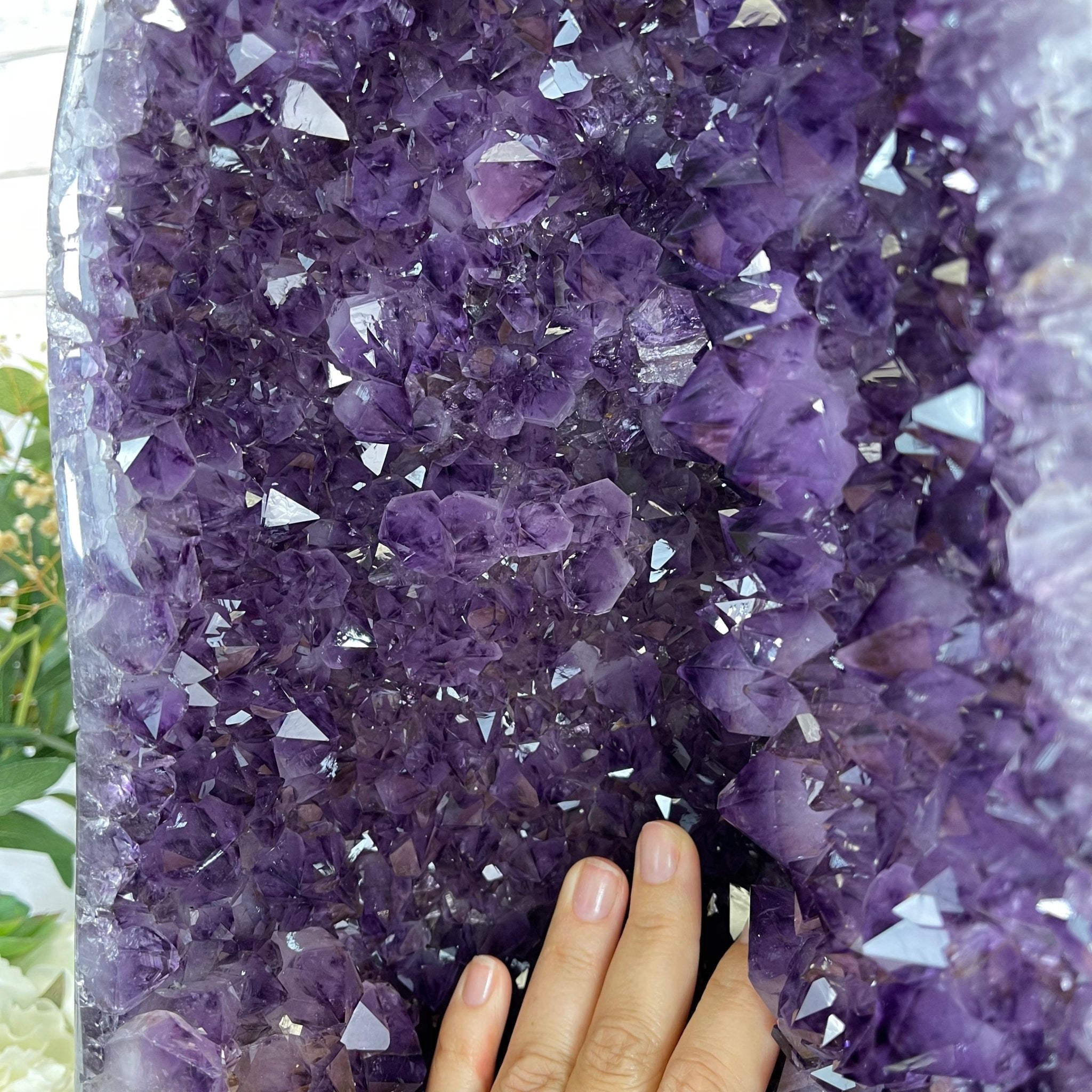 Super Quality Brazilian Amethyst Cathedral, 49.3 lbs & 22.5" Tall #5601-1047 by Brazil Gems - Brazil GemsBrazil GemsSuper Quality Brazilian Amethyst Cathedral, 49.3 lbs & 22.5" Tall #5601-1047 by Brazil GemsCathedrals5601-1047