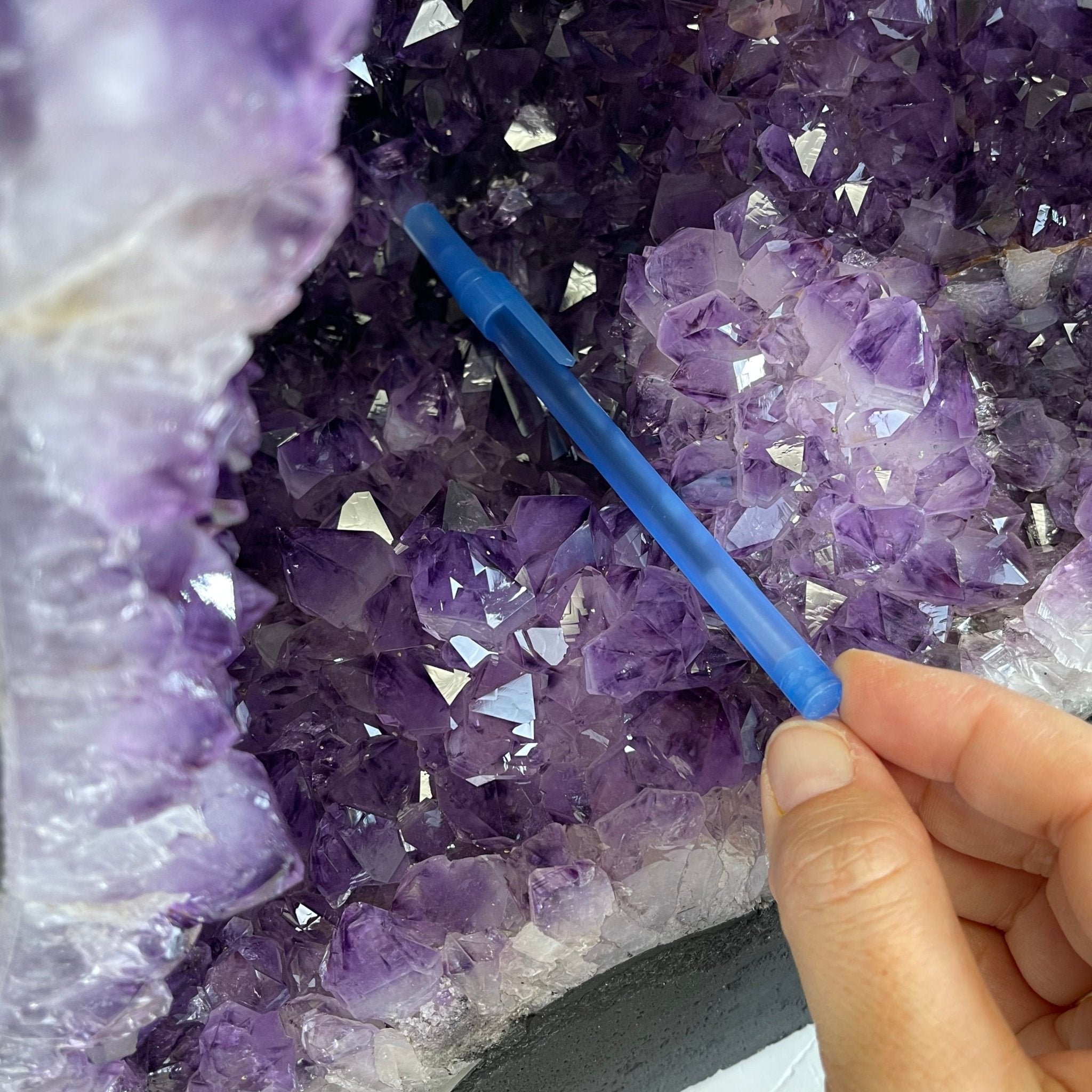 Super Quality Brazilian Amethyst Cathedral, 49.3 lbs & 22.5" Tall #5601-1047 by Brazil Gems - Brazil GemsBrazil GemsSuper Quality Brazilian Amethyst Cathedral, 49.3 lbs & 22.5" Tall #5601-1047 by Brazil GemsCathedrals5601-1047