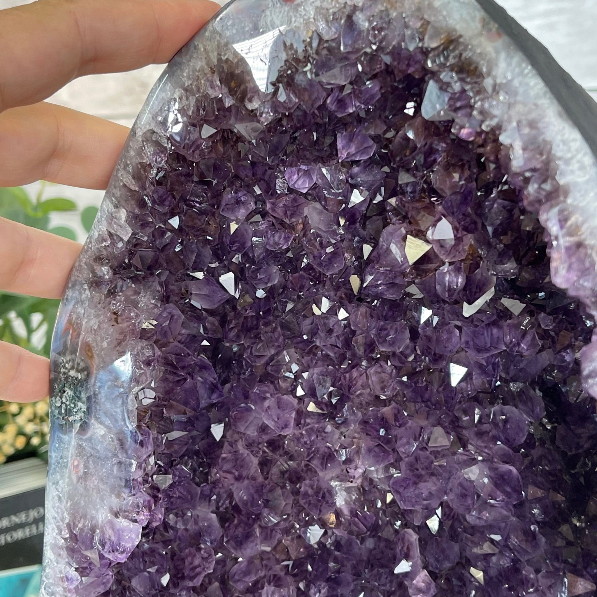 Super Quality Brazilian Amethyst Cathedral, 50.1 lbs & 17" Tall #5601-0849 by Brazil Gems - Brazil GemsBrazil GemsSuper Quality Brazilian Amethyst Cathedral, 50.1 lbs & 17" Tall #5601-0849 by Brazil GemsCathedrals5601-0849