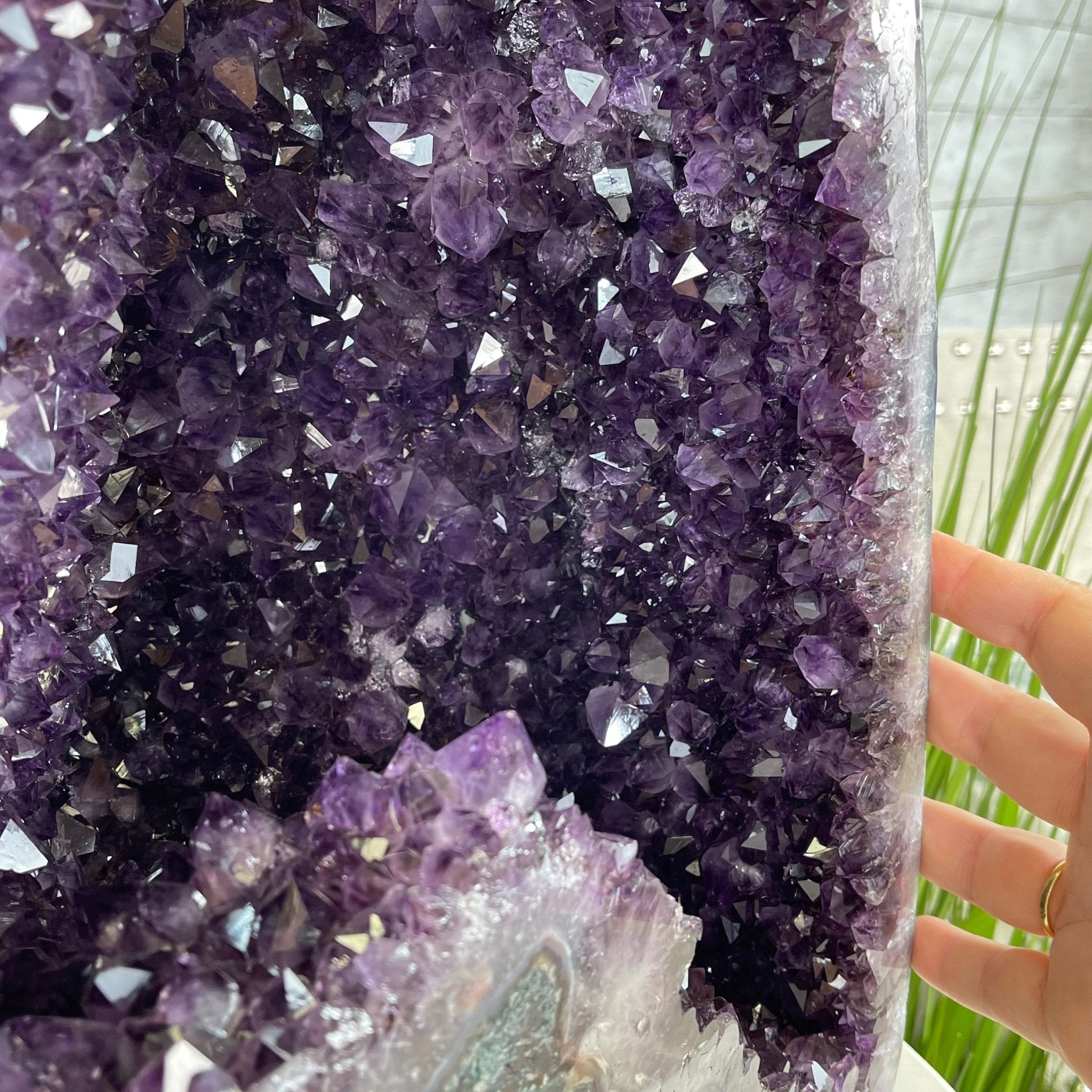 Super Quality Brazilian Amethyst Cathedral, 50.1 lbs & 17" Tall #5601-0849 by Brazil Gems - Brazil GemsBrazil GemsSuper Quality Brazilian Amethyst Cathedral, 50.1 lbs & 17" Tall #5601-0849 by Brazil GemsCathedrals5601-0849