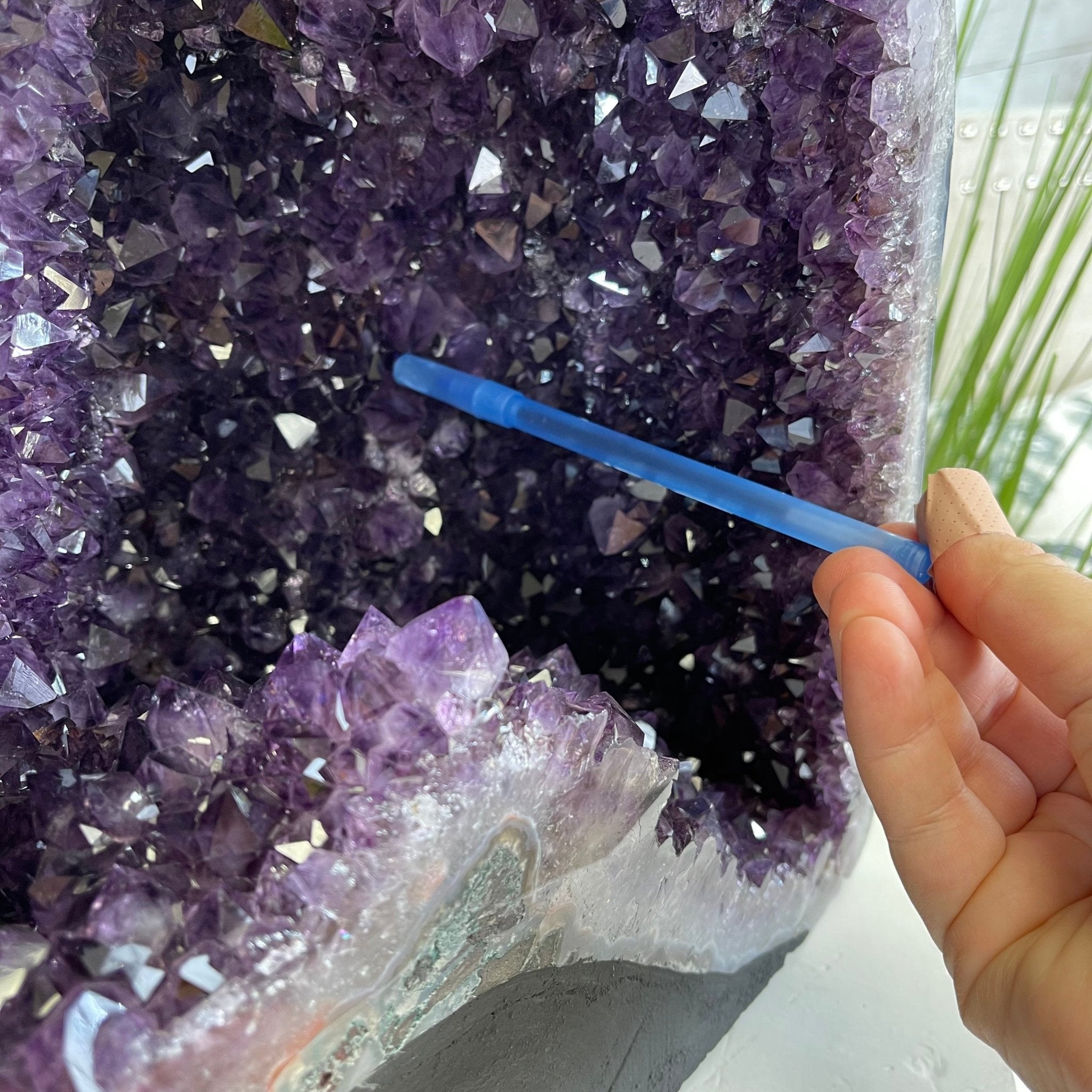 Super Quality Brazilian Amethyst Cathedral, 50.1 lbs & 17" Tall #5601-0849 by Brazil Gems - Brazil GemsBrazil GemsSuper Quality Brazilian Amethyst Cathedral, 50.1 lbs & 17" Tall #5601-0849 by Brazil GemsCathedrals5601-0849