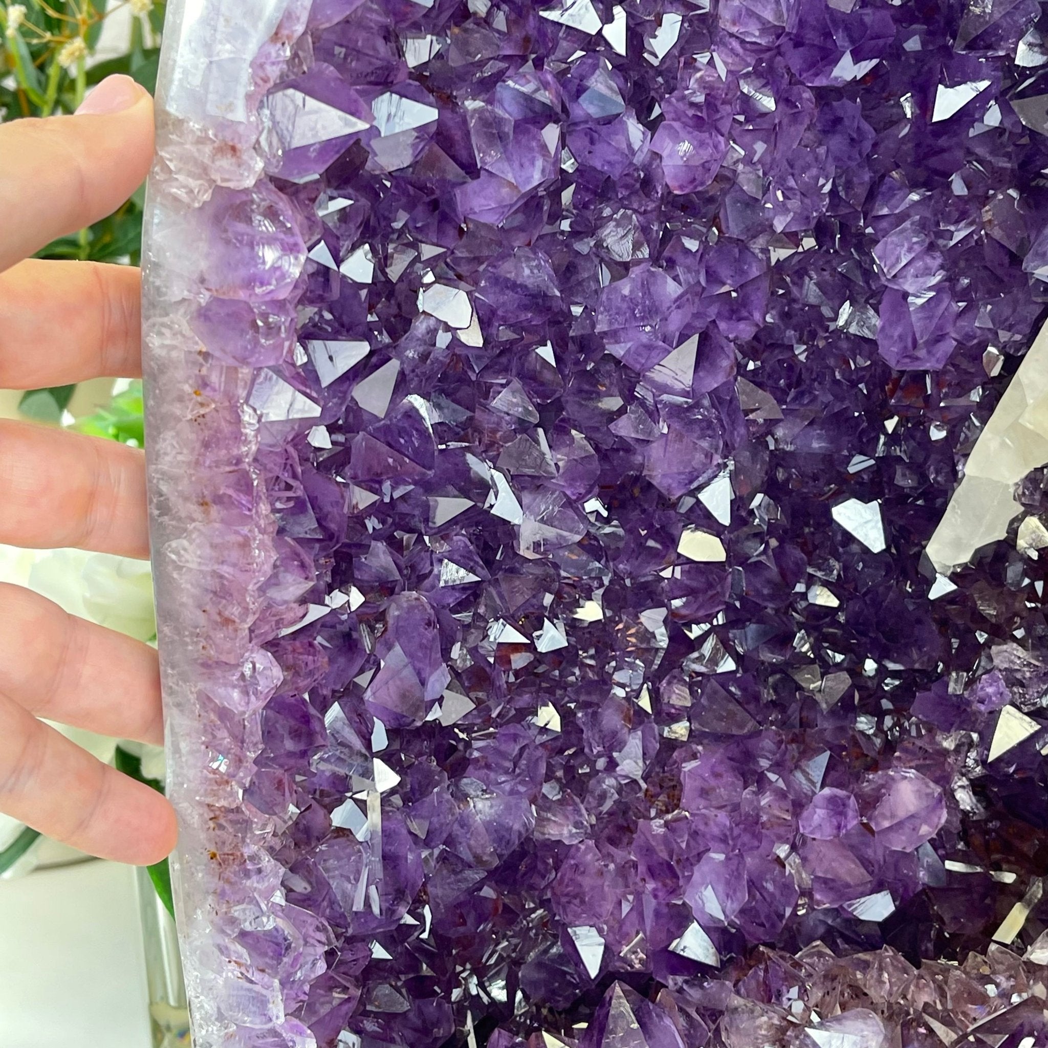 Super Quality Brazilian Amethyst Cathedral, 50.2 lbs & 21.2” tall #5601-1164 by Brazil Gems - Brazil GemsBrazil GemsSuper Quality Brazilian Amethyst Cathedral, 50.2 lbs & 21.2” tall #5601-1164 by Brazil GemsCathedrals5601-1164