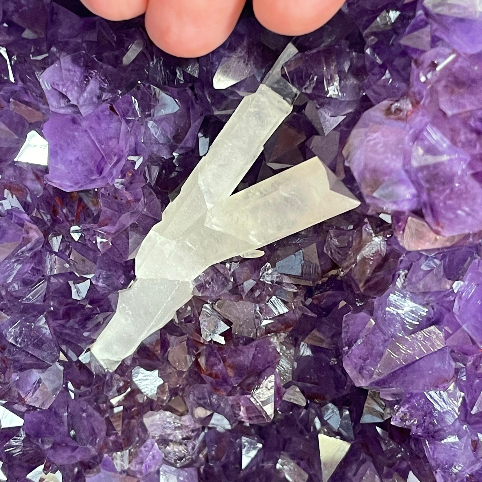 Super Quality Brazilian Amethyst Cathedral, 50.2 lbs & 21.2” tall #5601-1164 by Brazil Gems - Brazil GemsBrazil GemsSuper Quality Brazilian Amethyst Cathedral, 50.2 lbs & 21.2” tall #5601-1164 by Brazil GemsCathedrals5601-1164