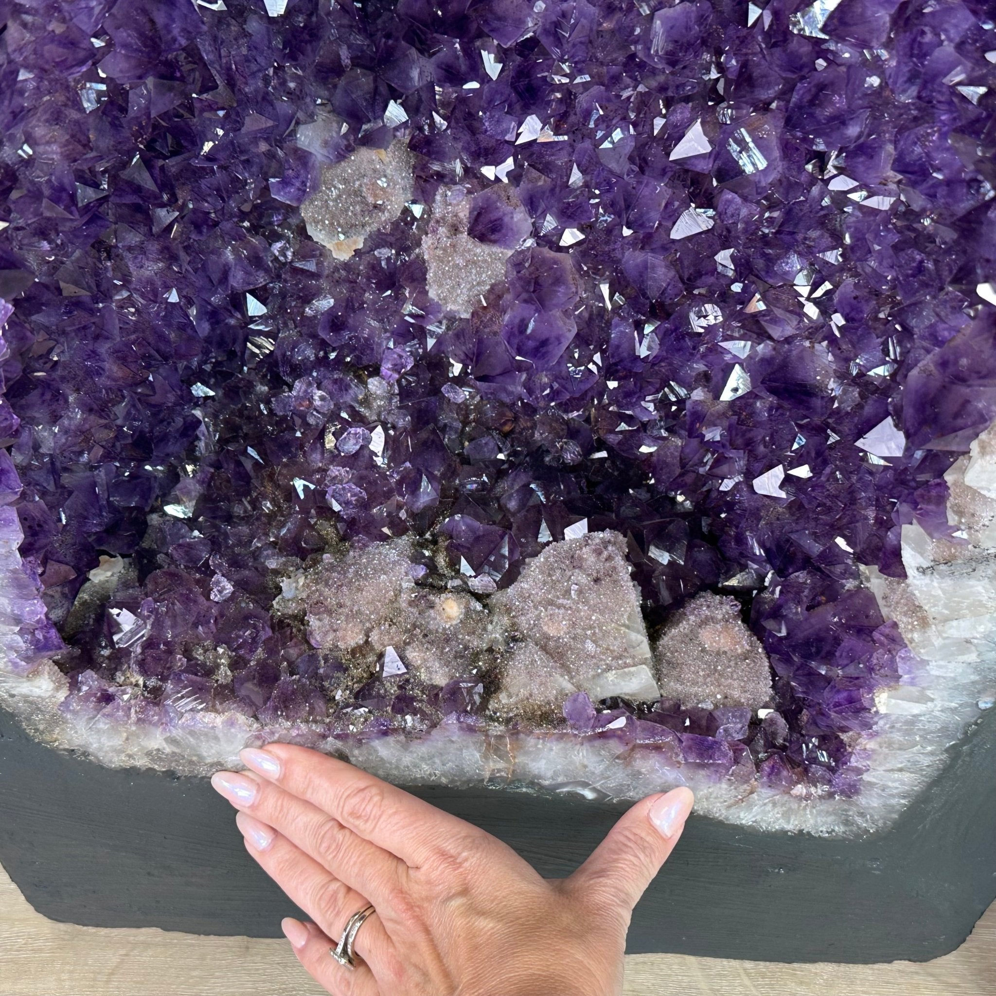 Super Quality Brazilian Amethyst Cathedral, 682.4 lbs & 6 Feet 5.5 Inches Tall #5601 - 1475 - Brazil GemsBrazil GemsSuper Quality Brazilian Amethyst Cathedral, 682.4 lbs & 6 Feet 5.5 Inches Tall #5601 - 1475Cathedrals5601 - 1475