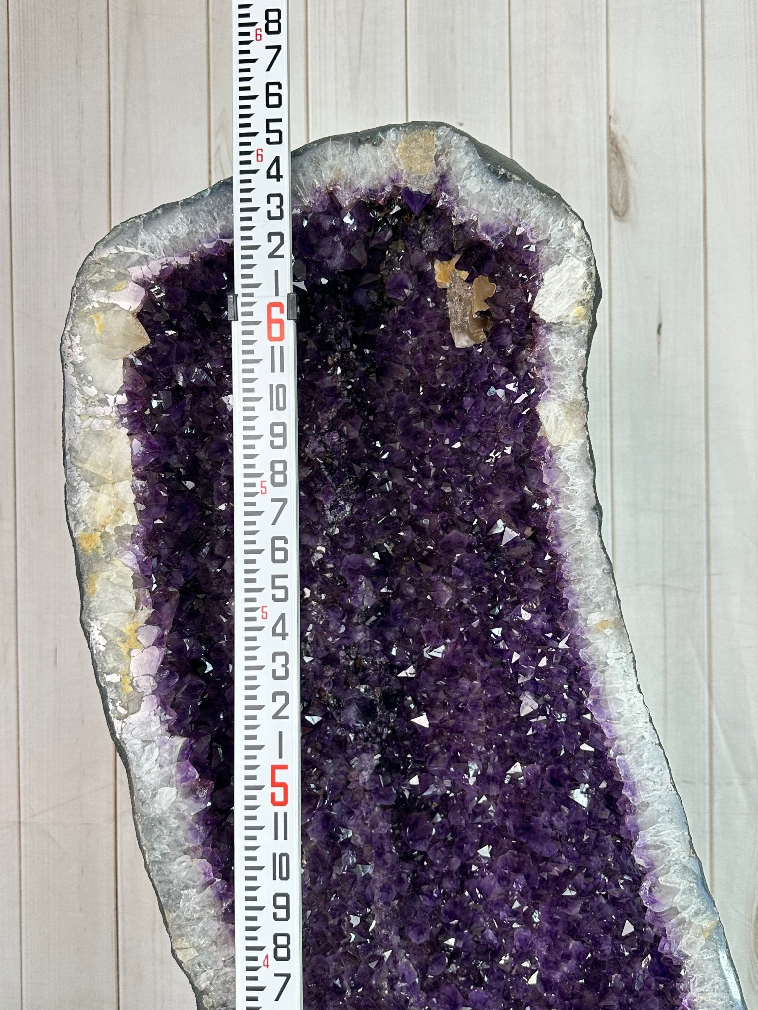 Super Quality Brazilian Amethyst Cathedral, 682.4 lbs & 6 Feet 5.5 Inches Tall #5601 - 1475 - Brazil GemsBrazil GemsSuper Quality Brazilian Amethyst Cathedral, 682.4 lbs & 6 Feet 5.5 Inches Tall #5601 - 1475Cathedrals5601 - 1475