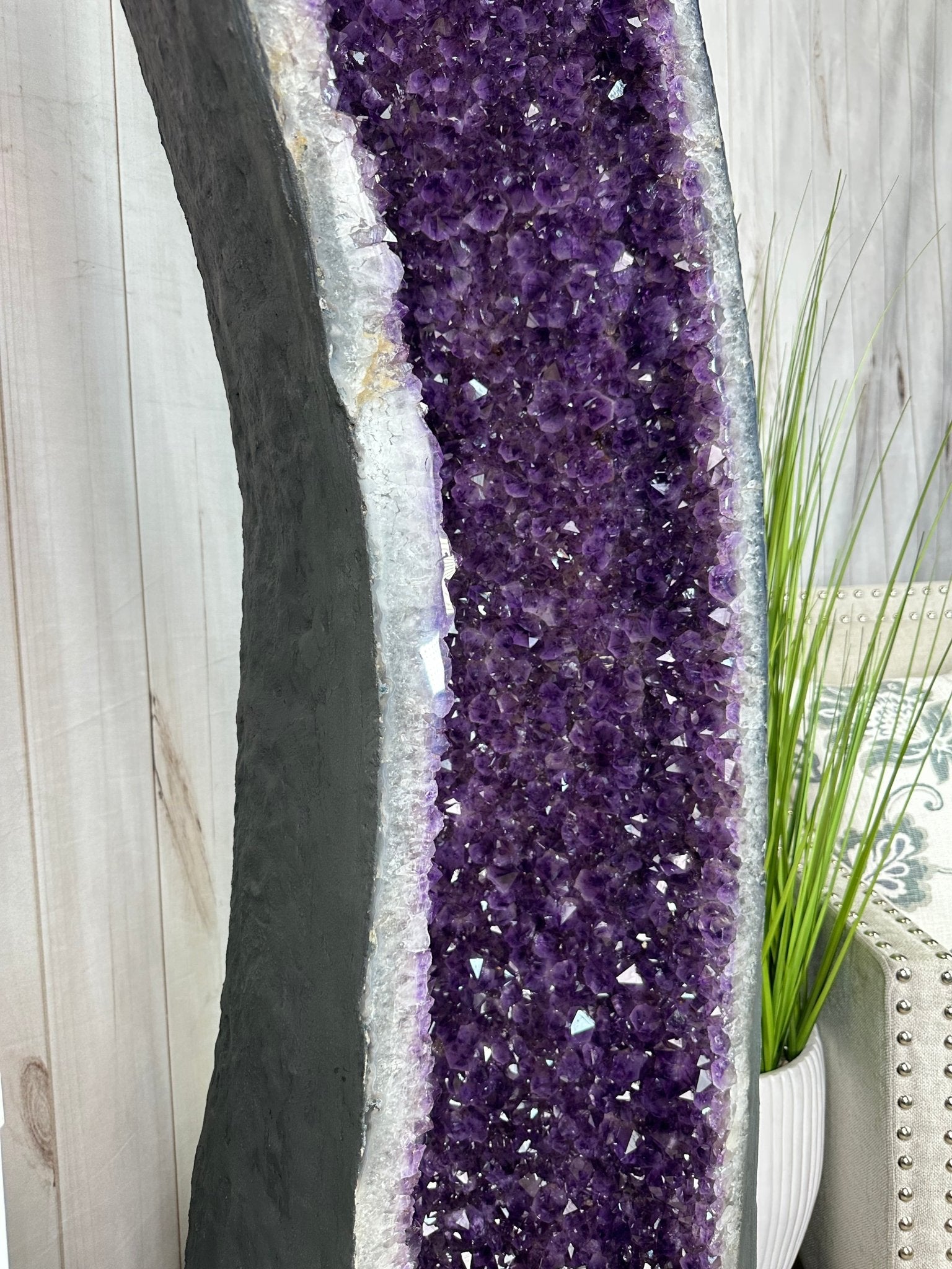Super Quality Brazilian Amethyst Cathedral, 682.4 lbs & 6 Feet 5.5 Inches Tall #5601 - 1475 - Brazil GemsBrazil GemsSuper Quality Brazilian Amethyst Cathedral, 682.4 lbs & 6 Feet 5.5 Inches Tall #5601 - 1475Cathedrals5601 - 1475