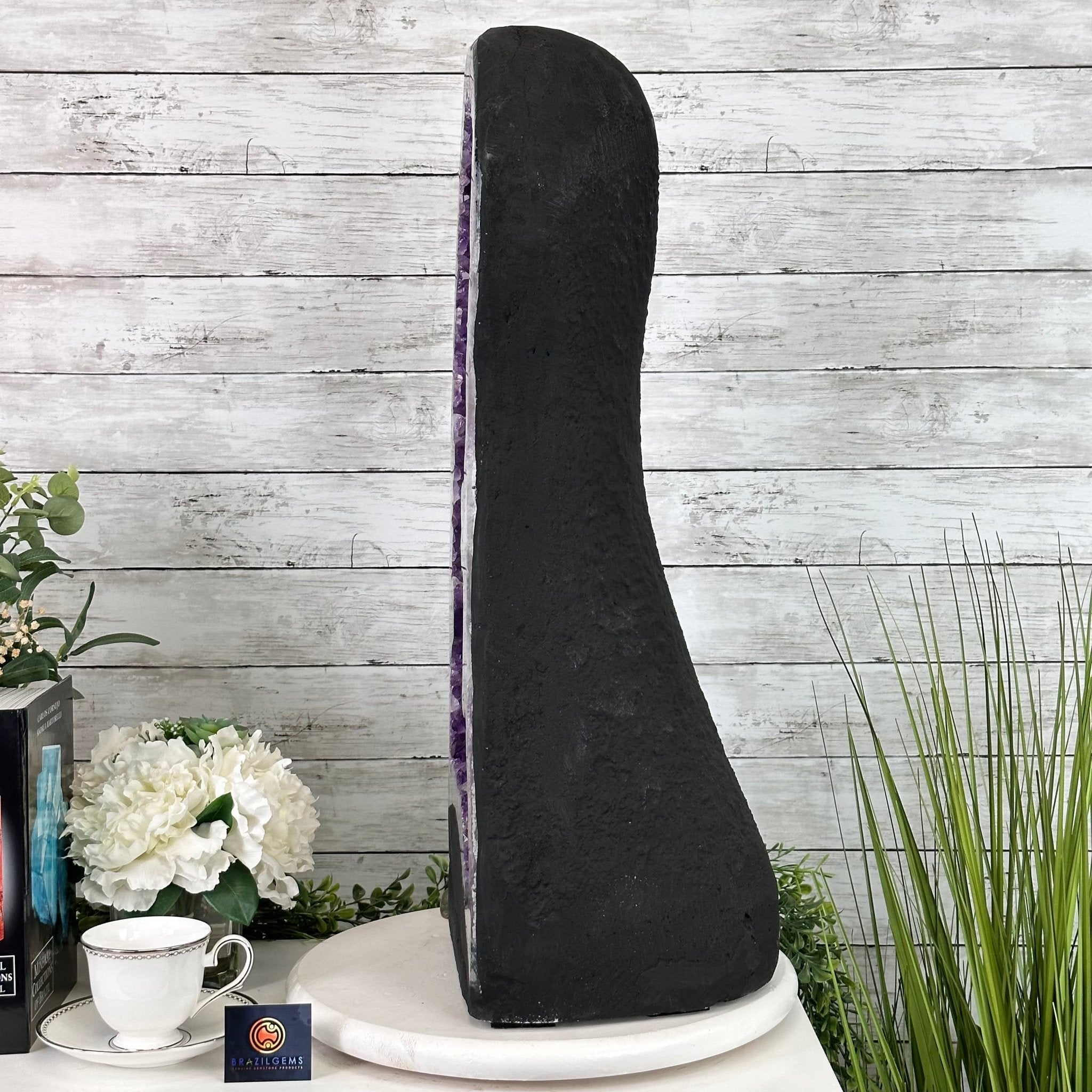 Super Quality Brazilian Amethyst Cathedral, 87.8 lbs & 27.6" Tall, Model #5601-0994 by Brazil Gems - Brazil GemsBrazil GemsSuper Quality Brazilian Amethyst Cathedral, 87.8 lbs & 27.6" Tall, Model #5601-0994 by Brazil GemsCathedrals5601-0994