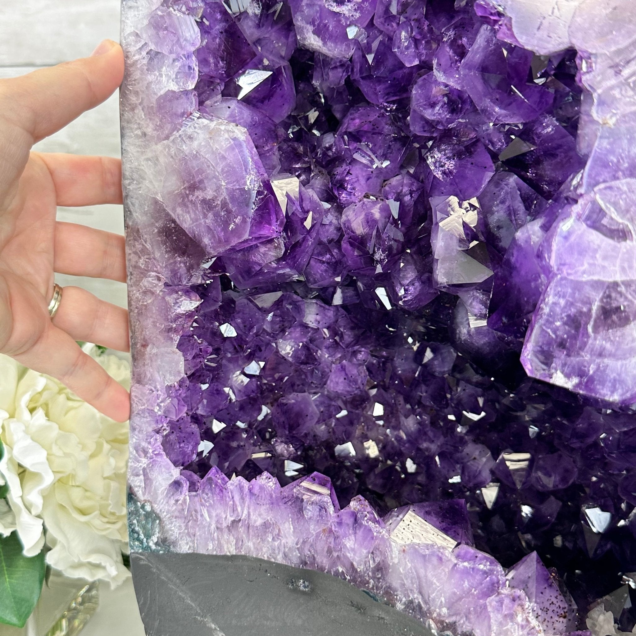 Super Quality Brazilian Amethyst Cathedral, 87.8 lbs & 27.6" Tall, Model #5601-0994 by Brazil Gems - Brazil GemsBrazil GemsSuper Quality Brazilian Amethyst Cathedral, 87.8 lbs & 27.6" Tall, Model #5601-0994 by Brazil GemsCathedrals5601-0994
