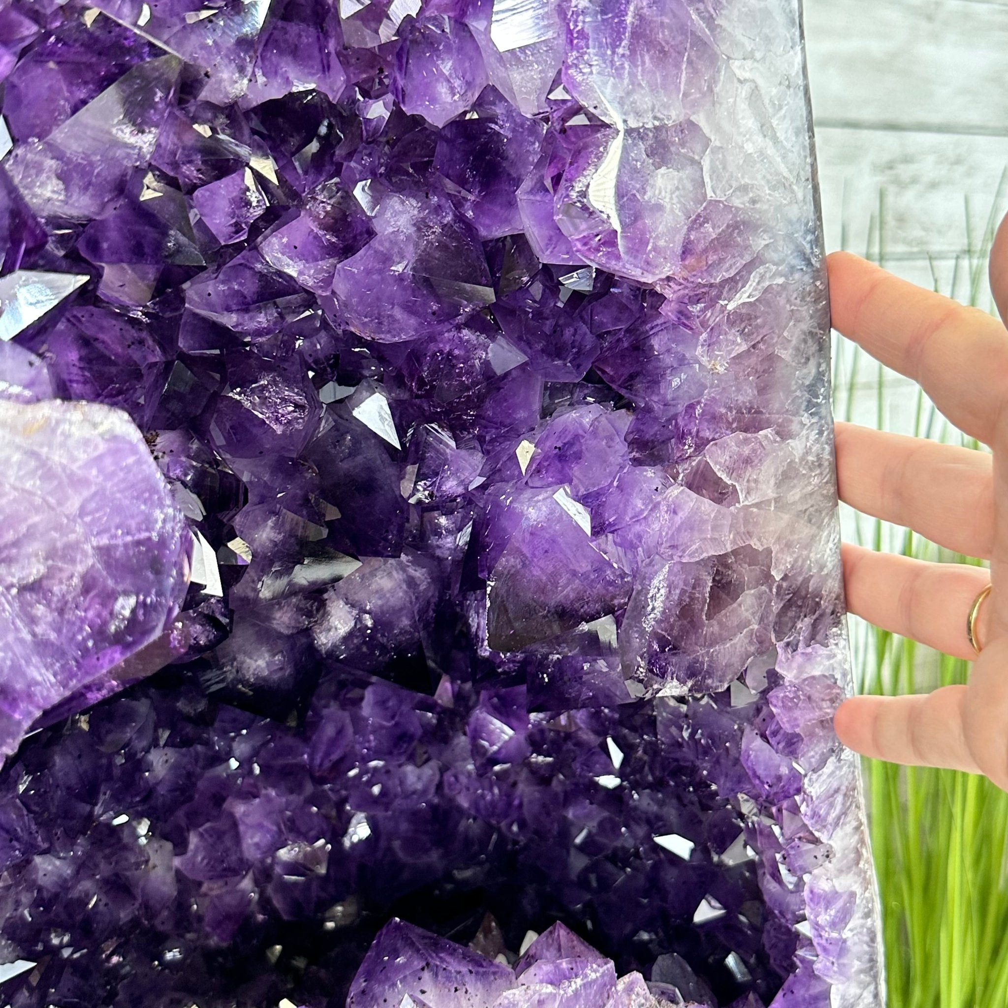 Super Quality Brazilian Amethyst Cathedral, 87.8 lbs & 27.6" Tall, Model #5601-0994 by Brazil Gems - Brazil GemsBrazil GemsSuper Quality Brazilian Amethyst Cathedral, 87.8 lbs & 27.6" Tall, Model #5601-0994 by Brazil GemsCathedrals5601-0994