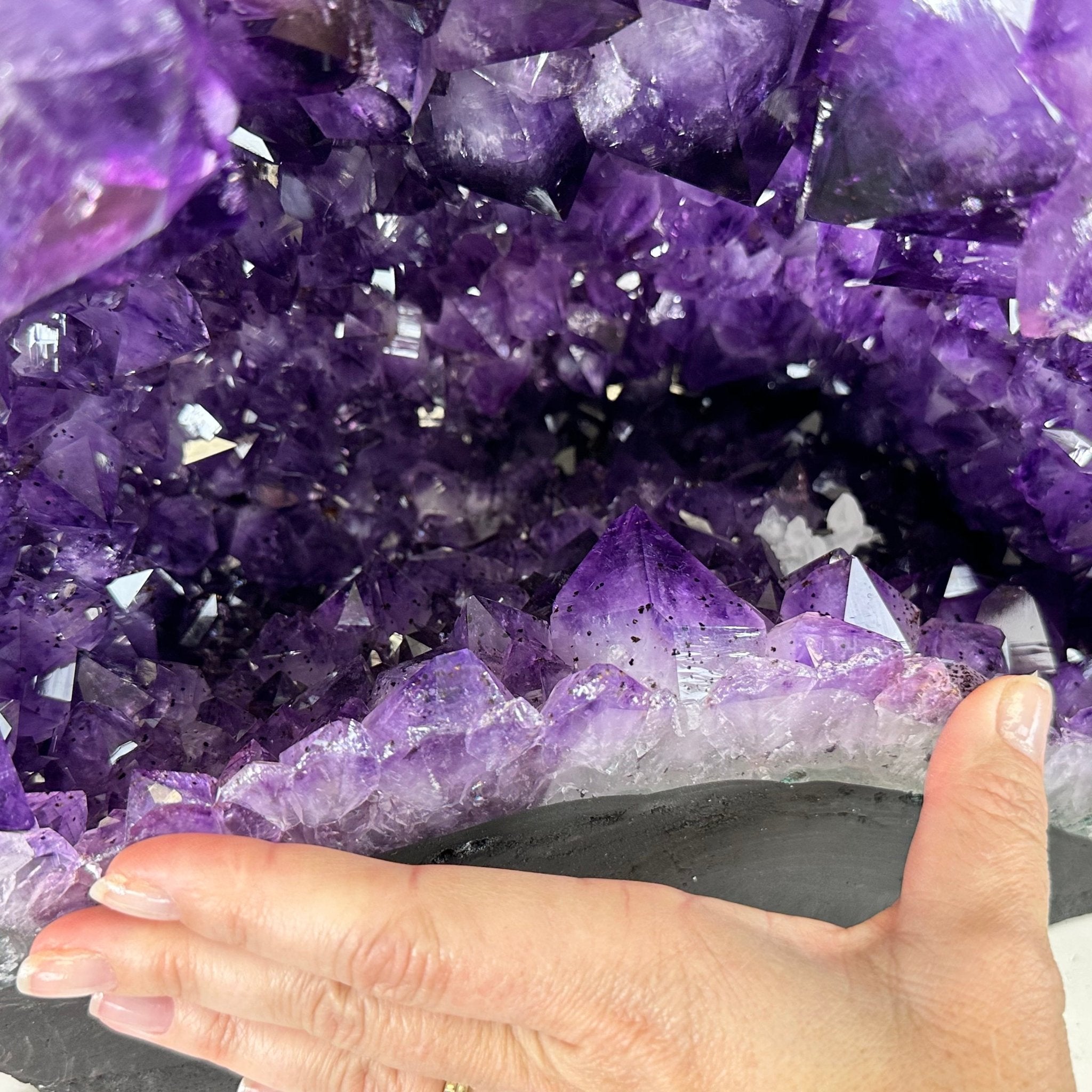 Super Quality Brazilian Amethyst Cathedral, 87.8 lbs & 27.6" Tall, Model #5601-0994 by Brazil Gems - Brazil GemsBrazil GemsSuper Quality Brazilian Amethyst Cathedral, 87.8 lbs & 27.6" Tall, Model #5601-0994 by Brazil GemsCathedrals5601-0994