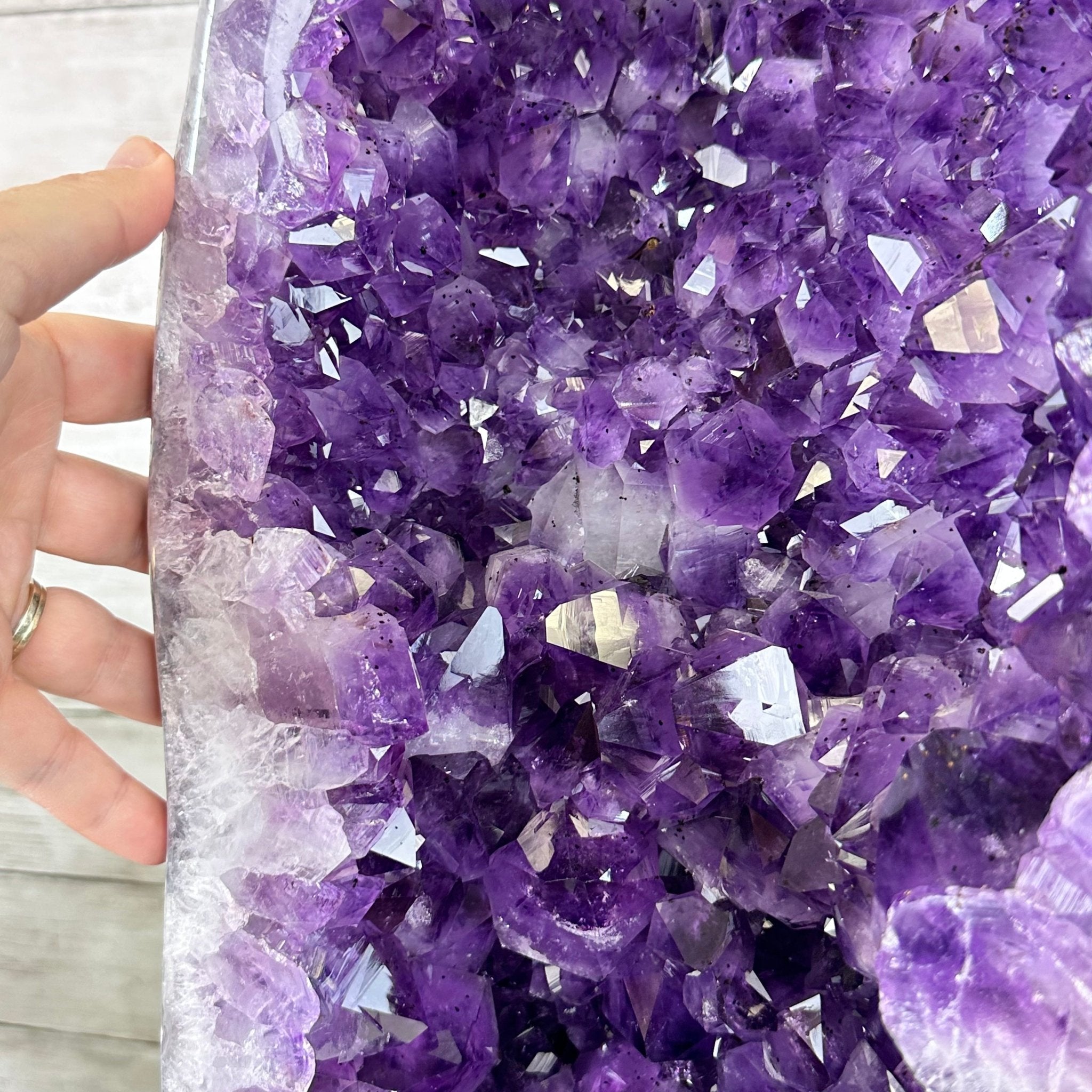 Super Quality Brazilian Amethyst Cathedral, 87.8 lbs & 27.6" Tall, Model #5601-0994 by Brazil Gems - Brazil GemsBrazil GemsSuper Quality Brazilian Amethyst Cathedral, 87.8 lbs & 27.6" Tall, Model #5601-0994 by Brazil GemsCathedrals5601-0994
