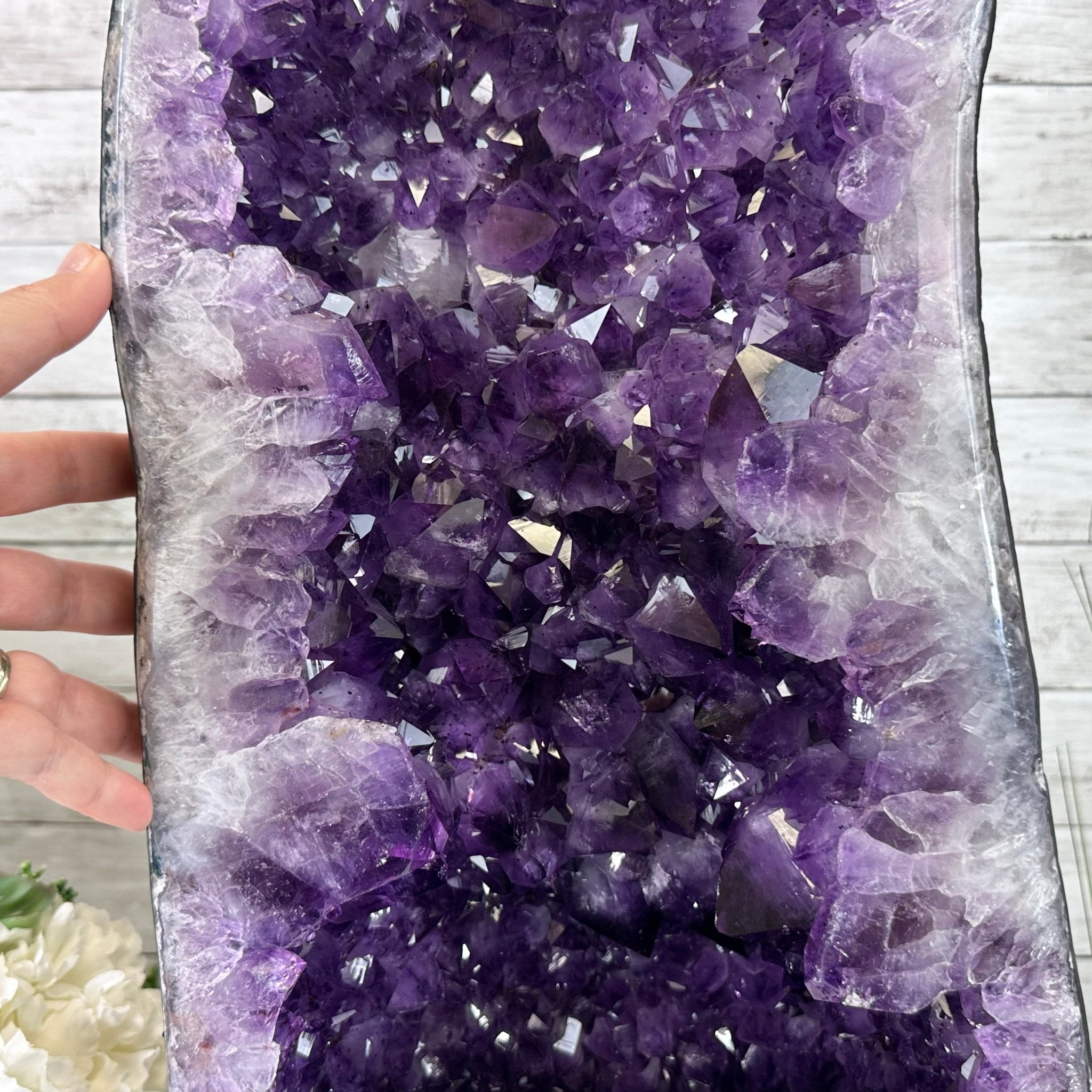 Super Quality Brazilian Amethyst Cathedral, 87.8 lbs & 27.6" Tall, Model #5601-0994 by Brazil Gems - Brazil GemsBrazil GemsSuper Quality Brazilian Amethyst Cathedral, 87.8 lbs & 27.6" Tall, Model #5601-0994 by Brazil GemsCathedrals5601-0994