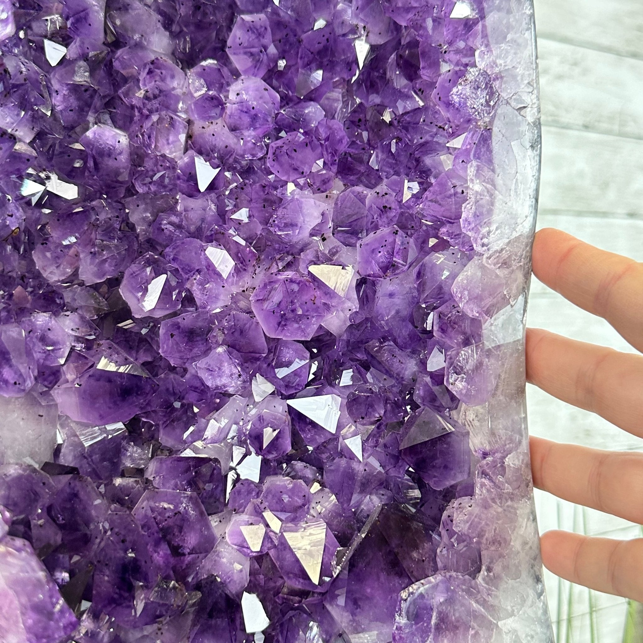 Super Quality Brazilian Amethyst Cathedral, 87.8 lbs & 27.6" Tall, Model #5601-0994 by Brazil Gems - Brazil GemsBrazil GemsSuper Quality Brazilian Amethyst Cathedral, 87.8 lbs & 27.6" Tall, Model #5601-0994 by Brazil GemsCathedrals5601-0994
