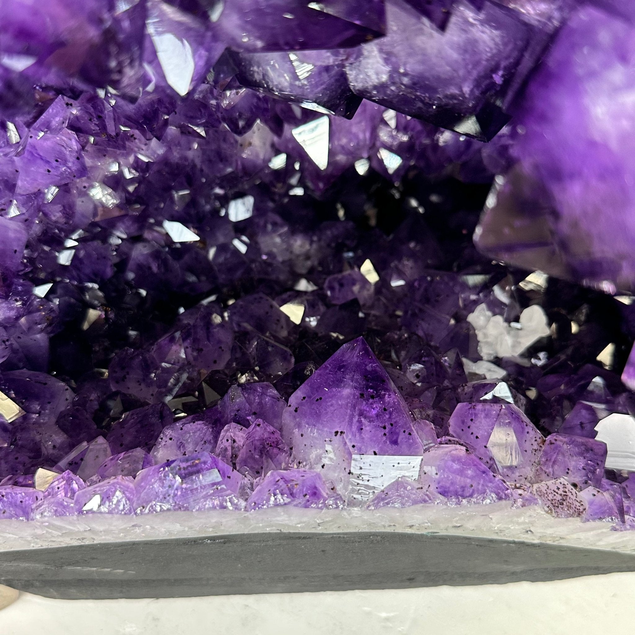 Super Quality Brazilian Amethyst Cathedral, 87.8 lbs & 27.6" Tall, Model #5601-0994 by Brazil Gems - Brazil GemsBrazil GemsSuper Quality Brazilian Amethyst Cathedral, 87.8 lbs & 27.6" Tall, Model #5601-0994 by Brazil GemsCathedrals5601-0994
