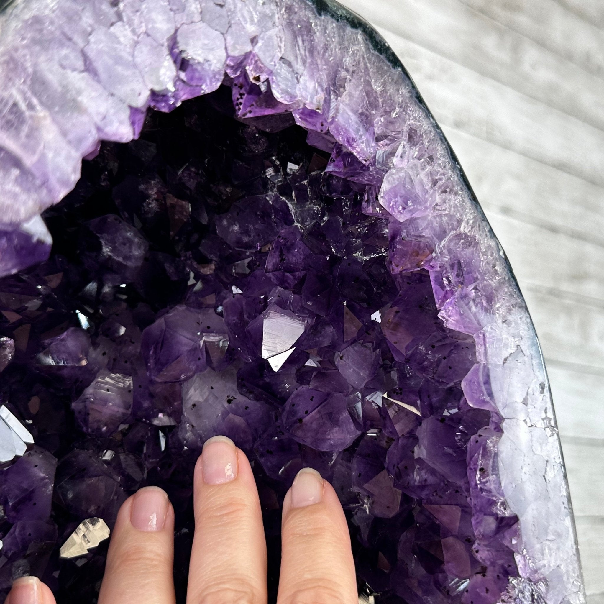 Super Quality Brazilian Amethyst Cathedral, 87.8 lbs & 27.6" Tall, Model #5601-0994 by Brazil Gems - Brazil GemsBrazil GemsSuper Quality Brazilian Amethyst Cathedral, 87.8 lbs & 27.6" Tall, Model #5601-0994 by Brazil GemsCathedrals5601-0994