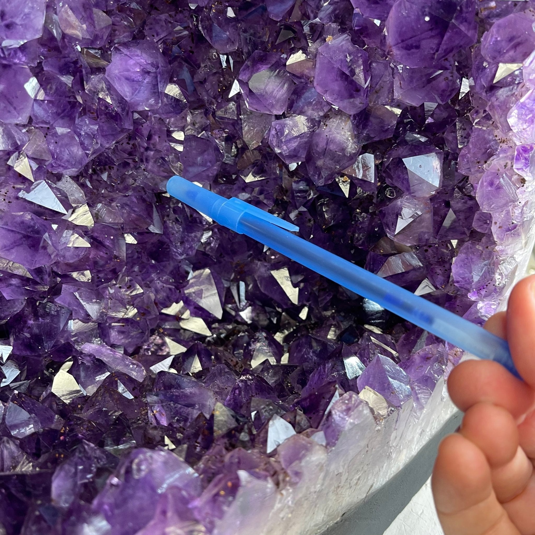 Super Quality Brazilian Amethyst Cathedral, 89.8 lbs & 27.2" Tall #5601-1170 by Brazil Gems - Brazil GemsBrazil GemsSuper Quality Brazilian Amethyst Cathedral, 89.8 lbs & 27.2" Tall #5601-1170 by Brazil GemsCathedrals5601-1170