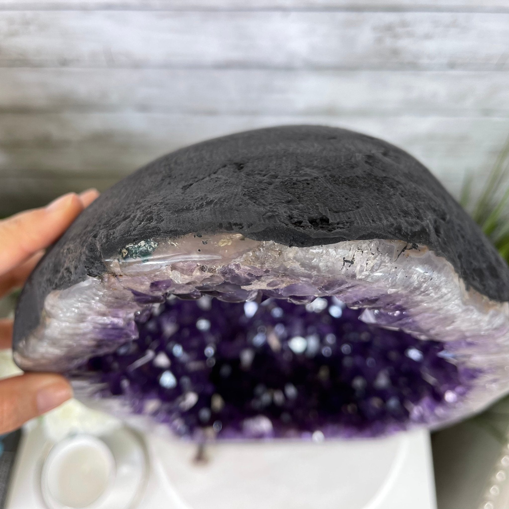 Super Quality Brazilian Amethyst Cathedral, 89.8 lbs & 27.2" Tall #5601-1170 by Brazil Gems - Brazil GemsBrazil GemsSuper Quality Brazilian Amethyst Cathedral, 89.8 lbs & 27.2" Tall #5601-1170 by Brazil GemsCathedrals5601-1170