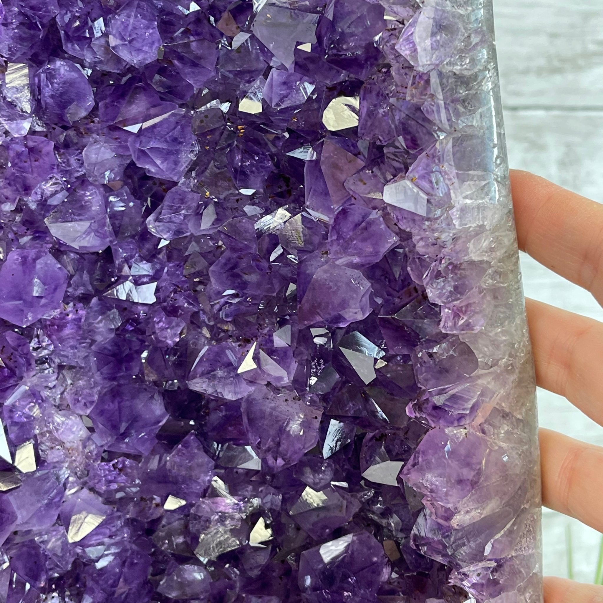 Super Quality Brazilian Amethyst Cathedral, 89.8 lbs & 27.2" Tall #5601-1170 by Brazil Gems - Brazil GemsBrazil GemsSuper Quality Brazilian Amethyst Cathedral, 89.8 lbs & 27.2" Tall #5601-1170 by Brazil GemsCathedrals5601-1170