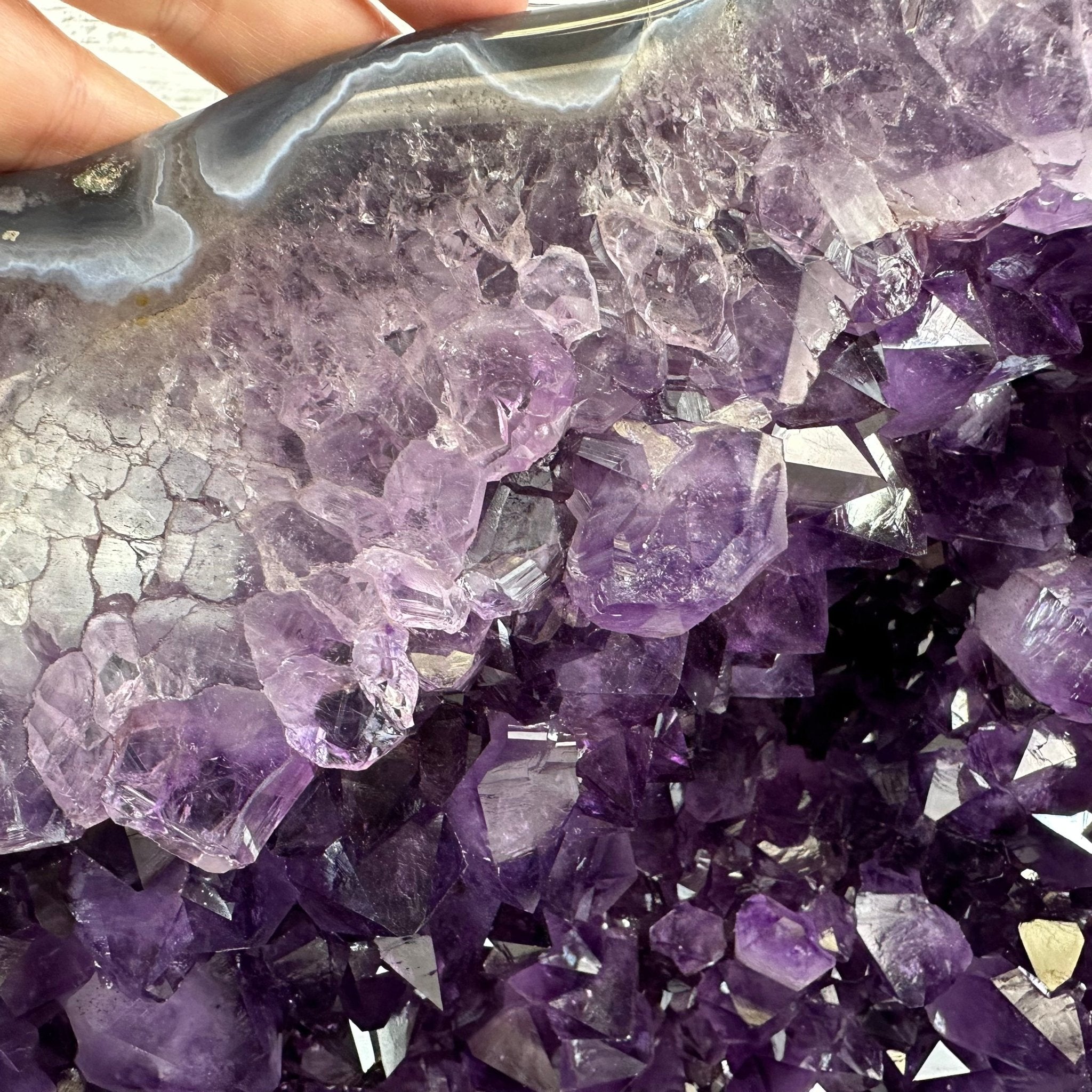 Super Quality Brazilian Amethyst Cathedral, 98.2 lbs & 17.4" Tall, Model #5601-1182 by Brazil Gems - Brazil GemsBrazil GemsSuper Quality Brazilian Amethyst Cathedral, 98.2 lbs & 17.4" Tall, Model #5601-1182 by Brazil GemsCathedrals5601-1182