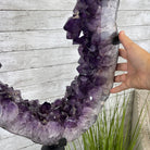 Super Quality Brazilian Amethyst Crystal Portal on a Tall Rotating Stand, 114.7 lbs & 70.5" tall Model #5604-0101 by Brazil Gems - Brazil GemsBrazil GemsSuper Quality Brazilian Amethyst Crystal Portal on a Tall Rotating Stand, 114.7 lbs & 70.5" tall Model #5604-0101 by Brazil GemsPortals on Rotating Bases5604-0101