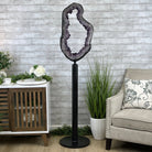 Super Quality Brazilian Amethyst Crystal Portal on a Tall Rotating Stand, 114.7 lbs & 70.5" tall Model #5604-0101 by Brazil Gems - Brazil GemsBrazil GemsSuper Quality Brazilian Amethyst Crystal Portal on a Tall Rotating Stand, 114.7 lbs & 70.5" tall Model #5604-0101 by Brazil GemsPortals on Rotating Bases5604-0101