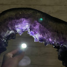 Super Quality Brazilian Amethyst Crystal Portal on a Tall Rotating Stand, 114.7 lbs & 70.5" tall Model #5604-0102 by Brazil Gems - Brazil GemsBrazil GemsSuper Quality Brazilian Amethyst Crystal Portal on a Tall Rotating Stand, 114.7 lbs & 70.5" tall Model #5604-0102 by Brazil GemsPortals on Rotating Bases5604-0102