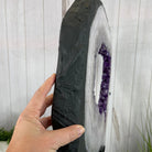 Super Quality Brazilian Amethyst Crystal Portal on a Tall Rotating Stand, 66.8 lbs & 61.9" tall Model #5604-0106 by Brazil Gems - Brazil GemsBrazil GemsSuper Quality Brazilian Amethyst Crystal Portal on a Tall Rotating Stand, 66.8 lbs & 61.9" tall Model #5604-0106 by Brazil GemsPortals on Rotating Bases5604-0106