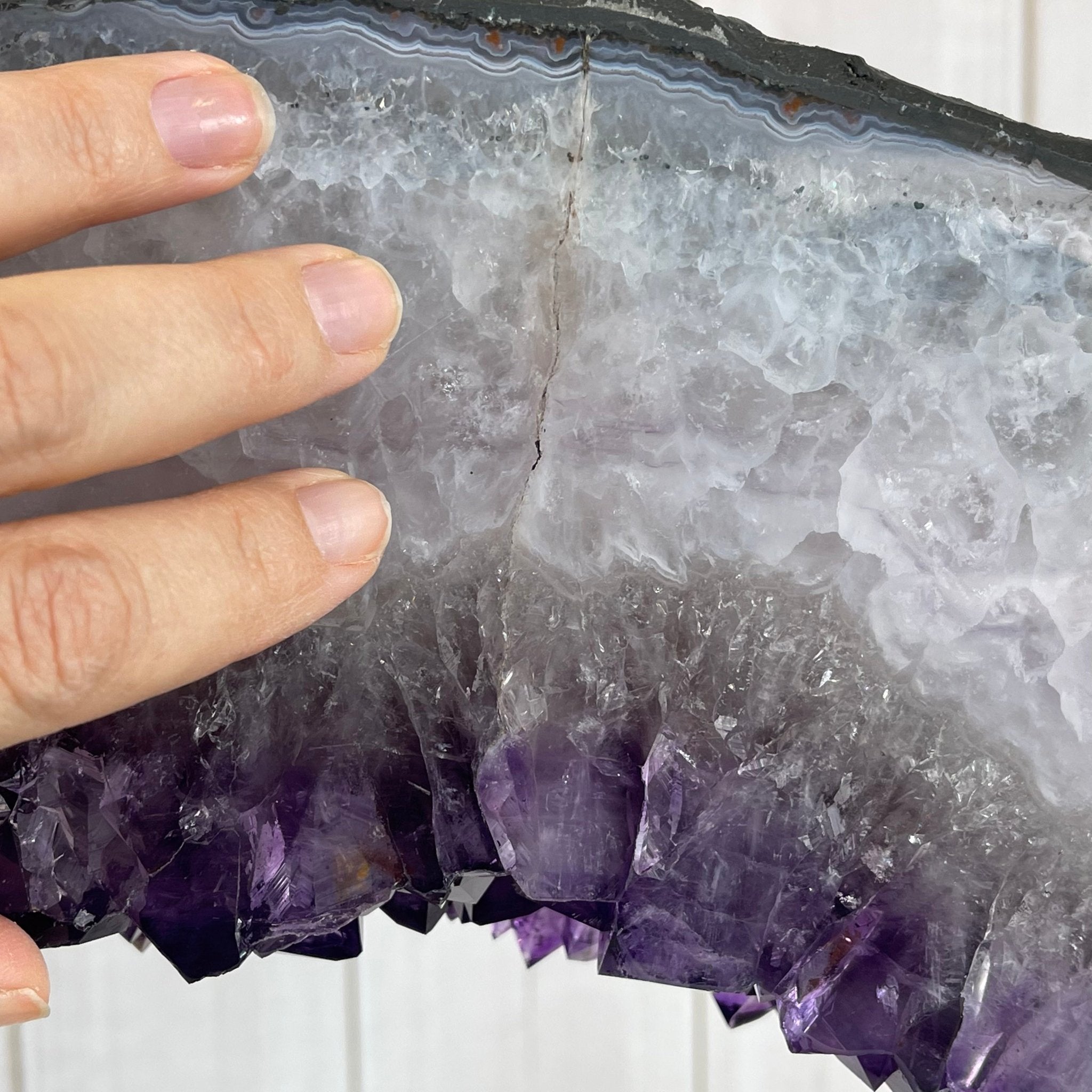 Super Quality Brazilian Amethyst Crystal Portal on a Tall Rotating Stand, 66.8 lbs & 61.9" tall Model #5604-0106 by Brazil Gems - Brazil GemsBrazil GemsSuper Quality Brazilian Amethyst Crystal Portal on a Tall Rotating Stand, 66.8 lbs & 61.9" tall Model #5604-0106 by Brazil GemsPortals on Rotating Bases5604-0106