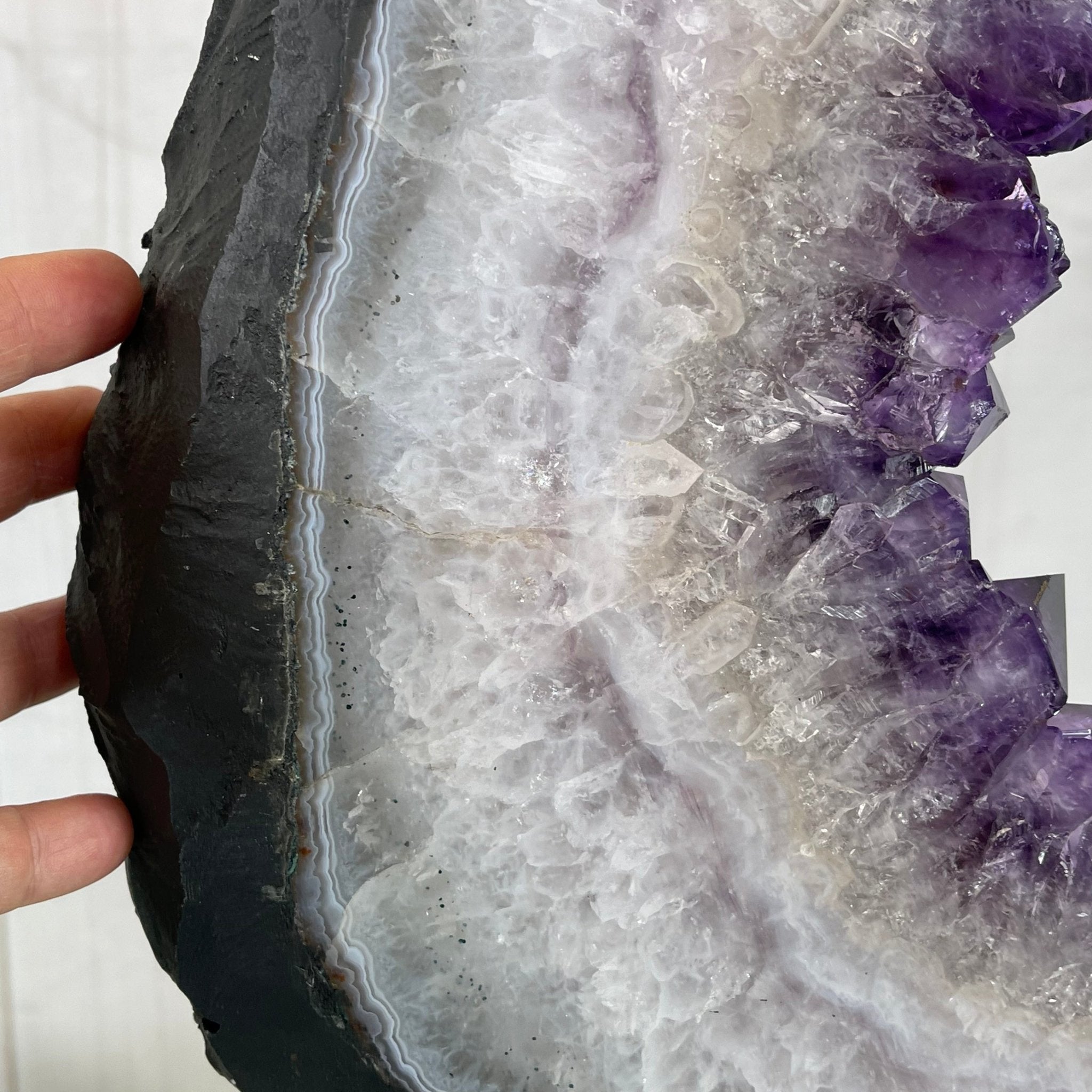 Super Quality Brazilian Amethyst Crystal Portal on a Tall Rotating Stand, 66.8 lbs & 61.9" tall Model #5604-0106 by Brazil Gems - Brazil GemsBrazil GemsSuper Quality Brazilian Amethyst Crystal Portal on a Tall Rotating Stand, 66.8 lbs & 61.9" tall Model #5604-0106 by Brazil GemsPortals on Rotating Bases5604-0106